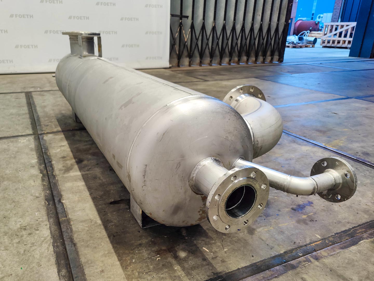 Maschine: BARRIQUAND IJS 1x24/1x25x350x2250 - 37,8 m² - Plate heat exch Plattenwärmetauscher