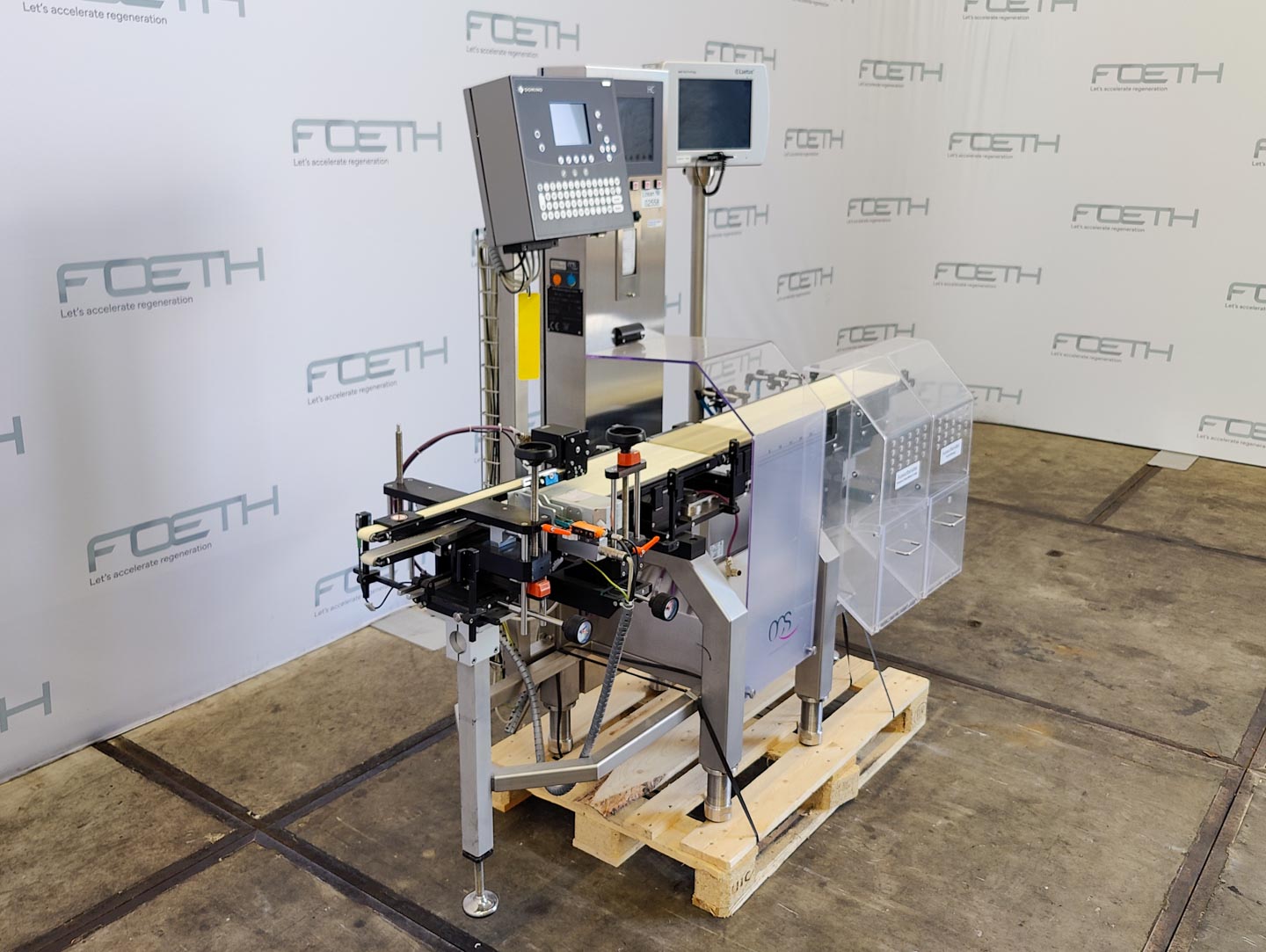 Maschine: WIPOTEC OCS-HC Weight sorter - Verschiedene Transport