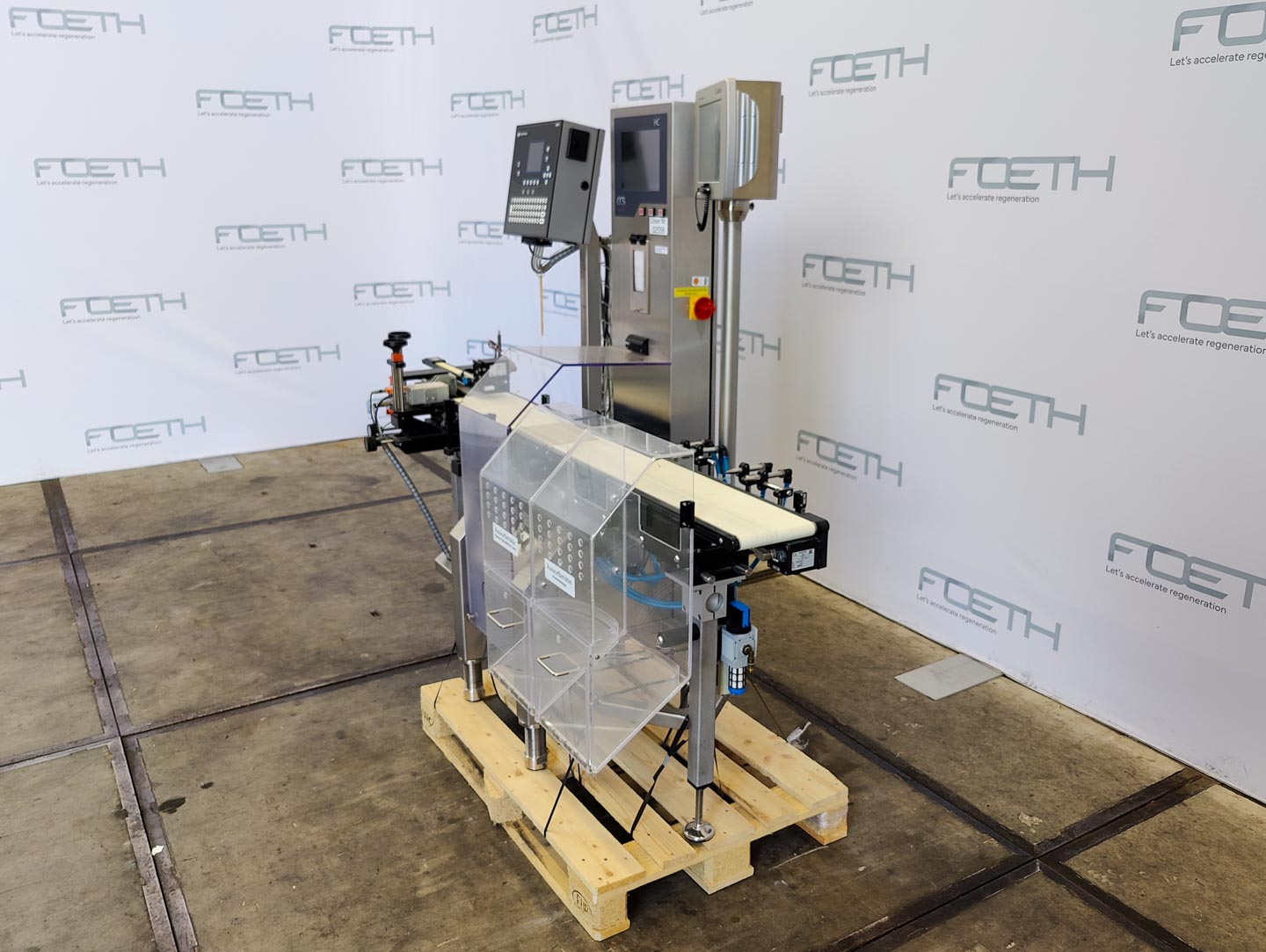 Maschine: WIPOTEC OCS-HC Weight sorter - Verschiedene Transport