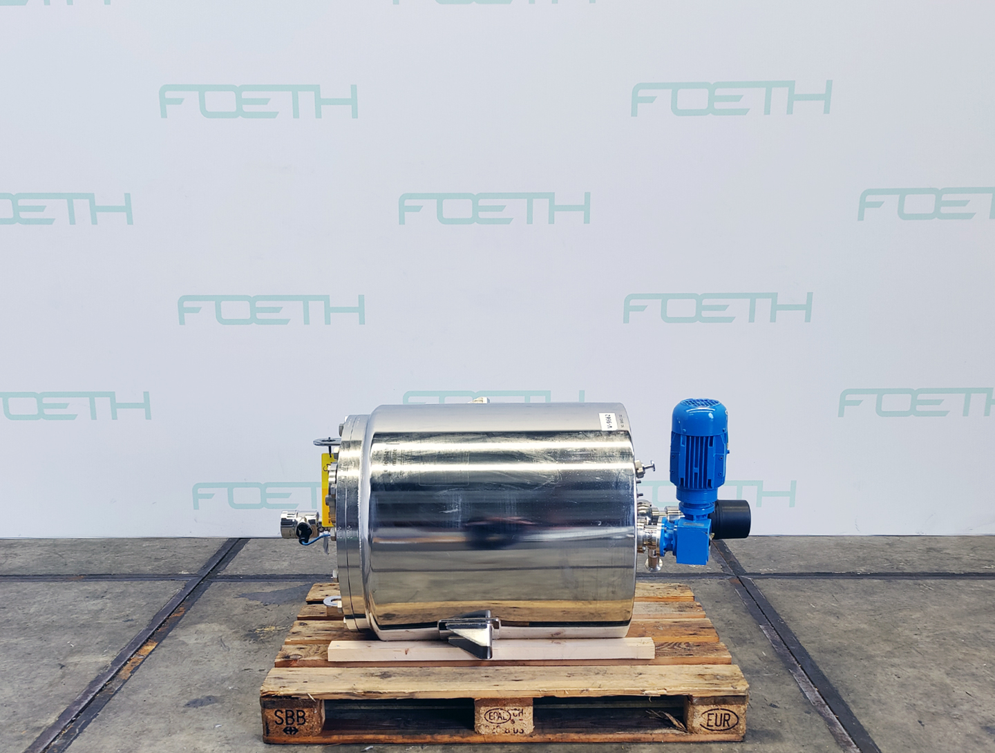 Maschine: EDELSTAHL MAURER 130 Ltr. - Mirror-Polished Fraction Collector (Pha Edelstahlreaktoren