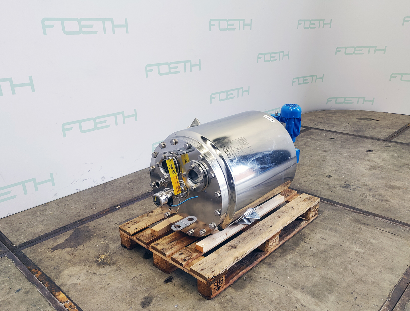 Maschine: EDELSTAHL MAURER 130 Ltr. - Mirror-Polished Fraction Collector (Pha Edelstahlreaktoren