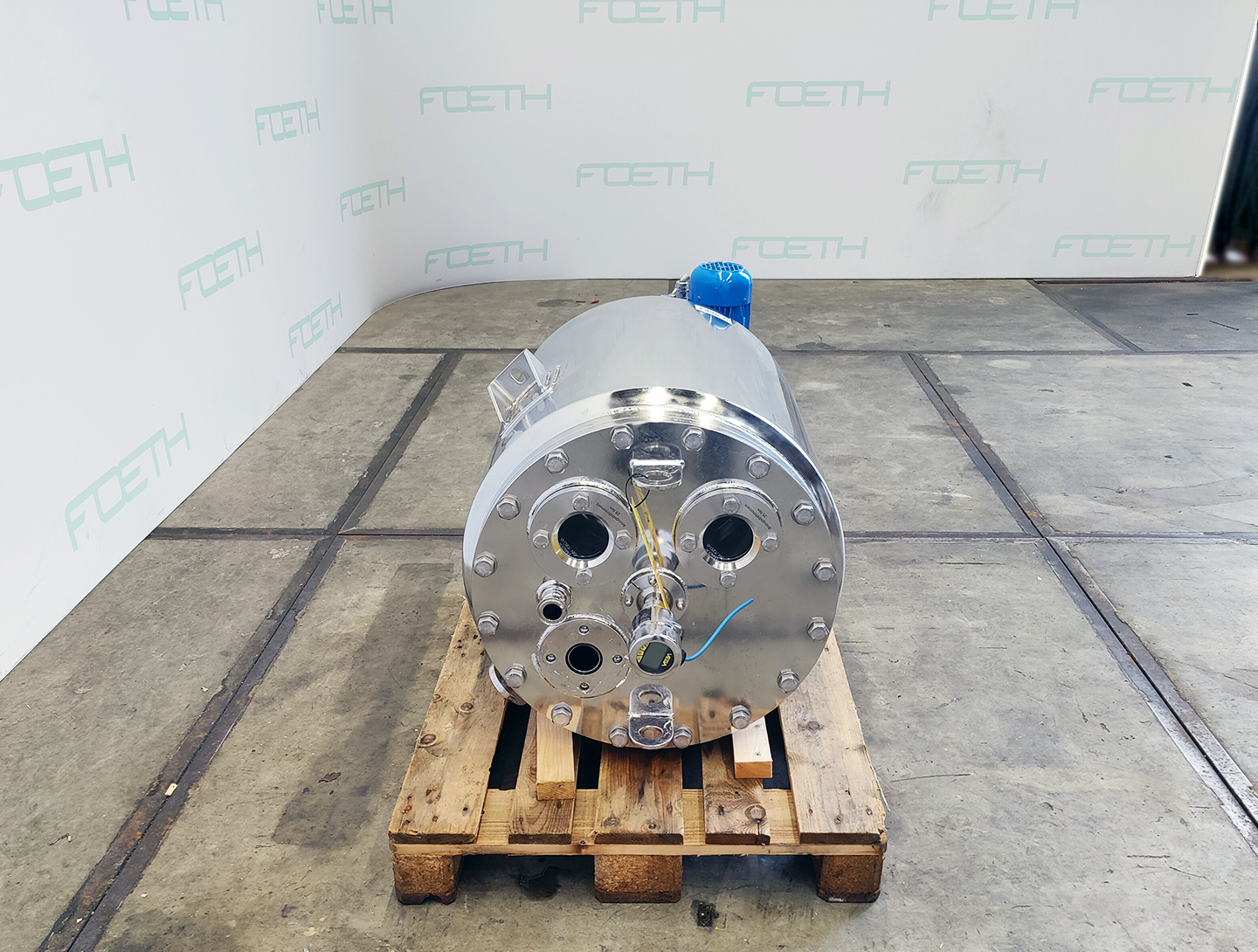 Maschine: EDELSTAHL MAURER 130 Ltr. - Mirror-Polished Fraction Collector (Pha Edelstahlreaktoren