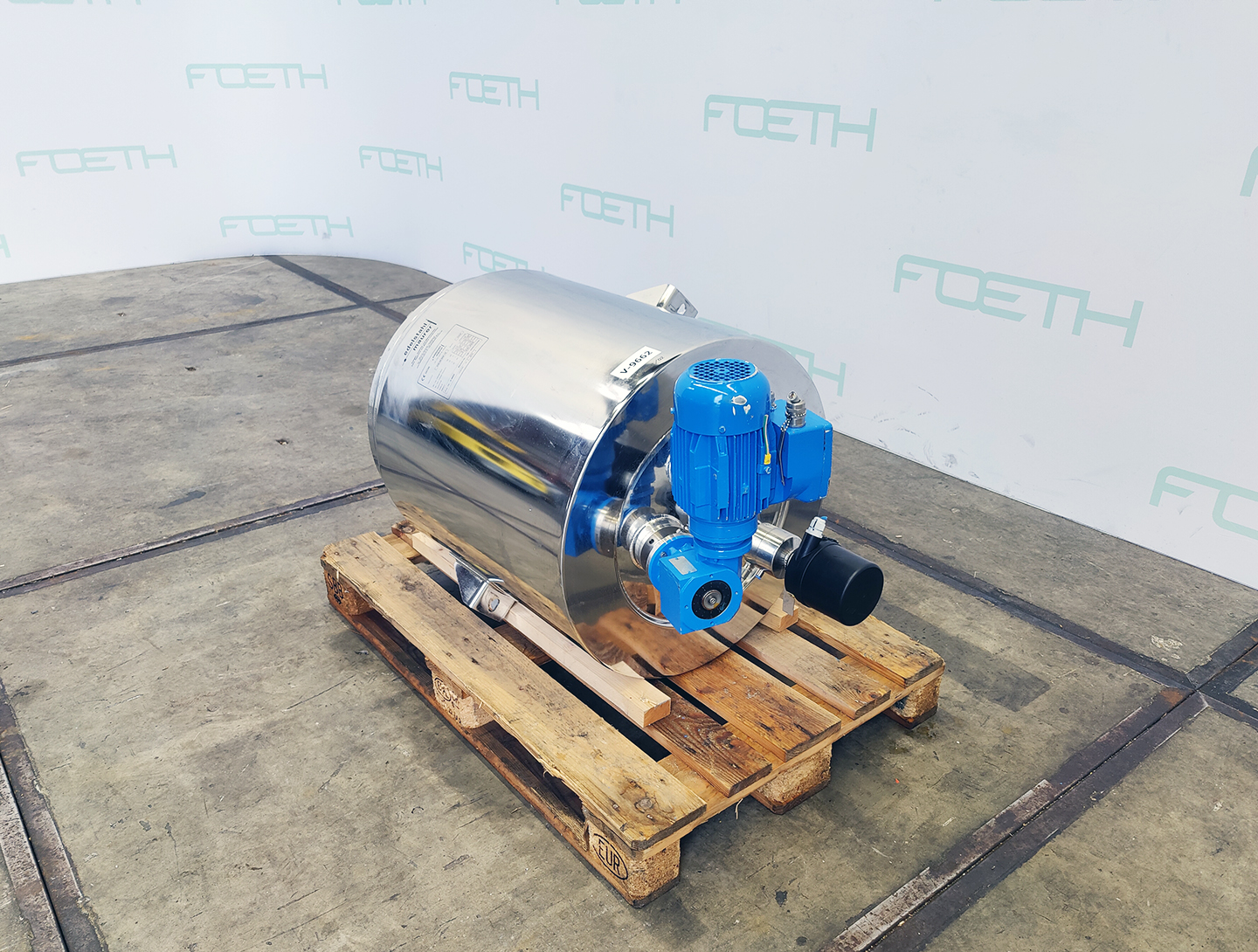 Maschine: EDELSTAHL MAURER 130 Ltr. - Mirror-Polished Fraction Collector (Pha Edelstahlreaktoren