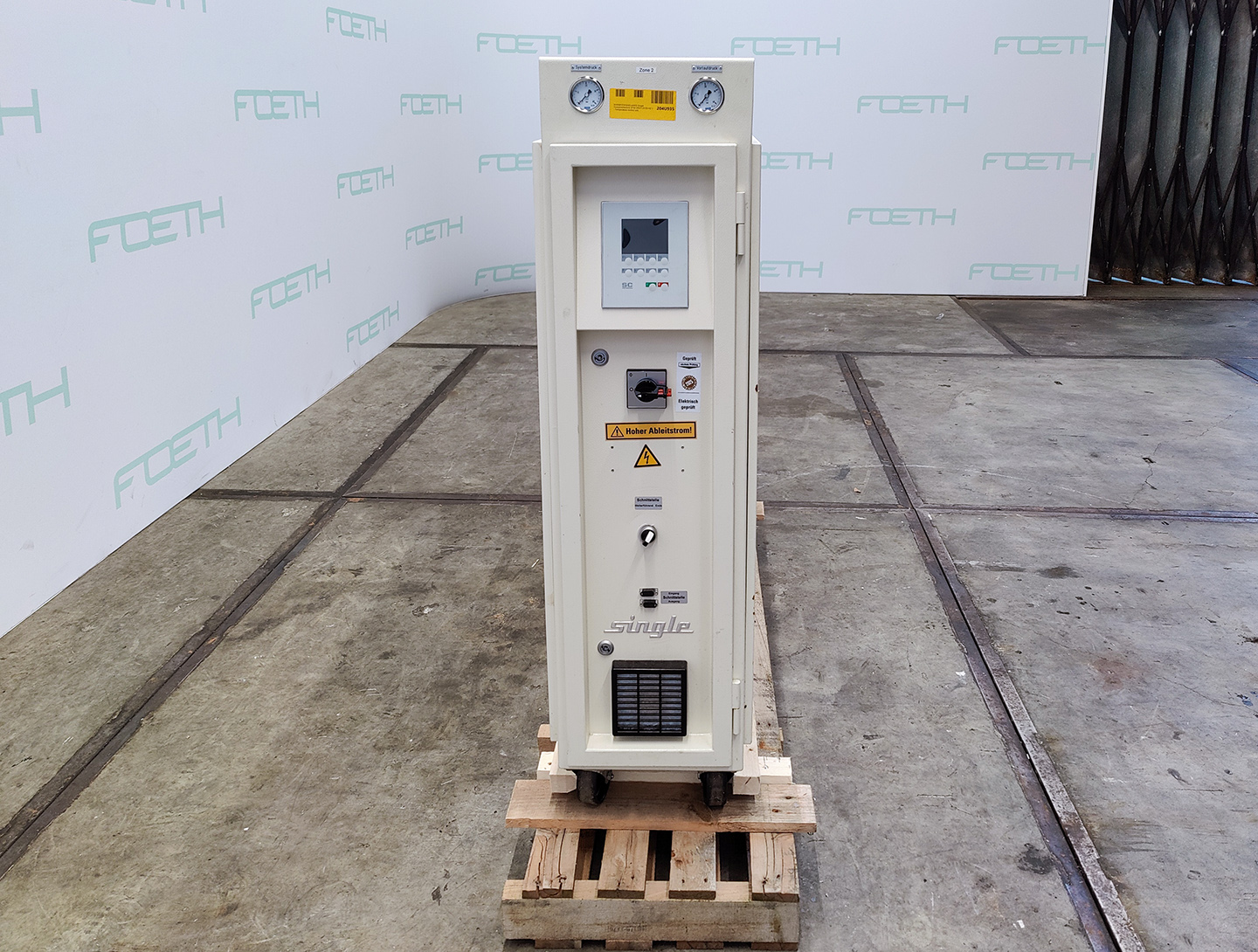 Maschine: SINGLE TEMPERIERTECHNIK STW 200/1-24.60-H2.1 - Temperature control unit Temperiergeräte