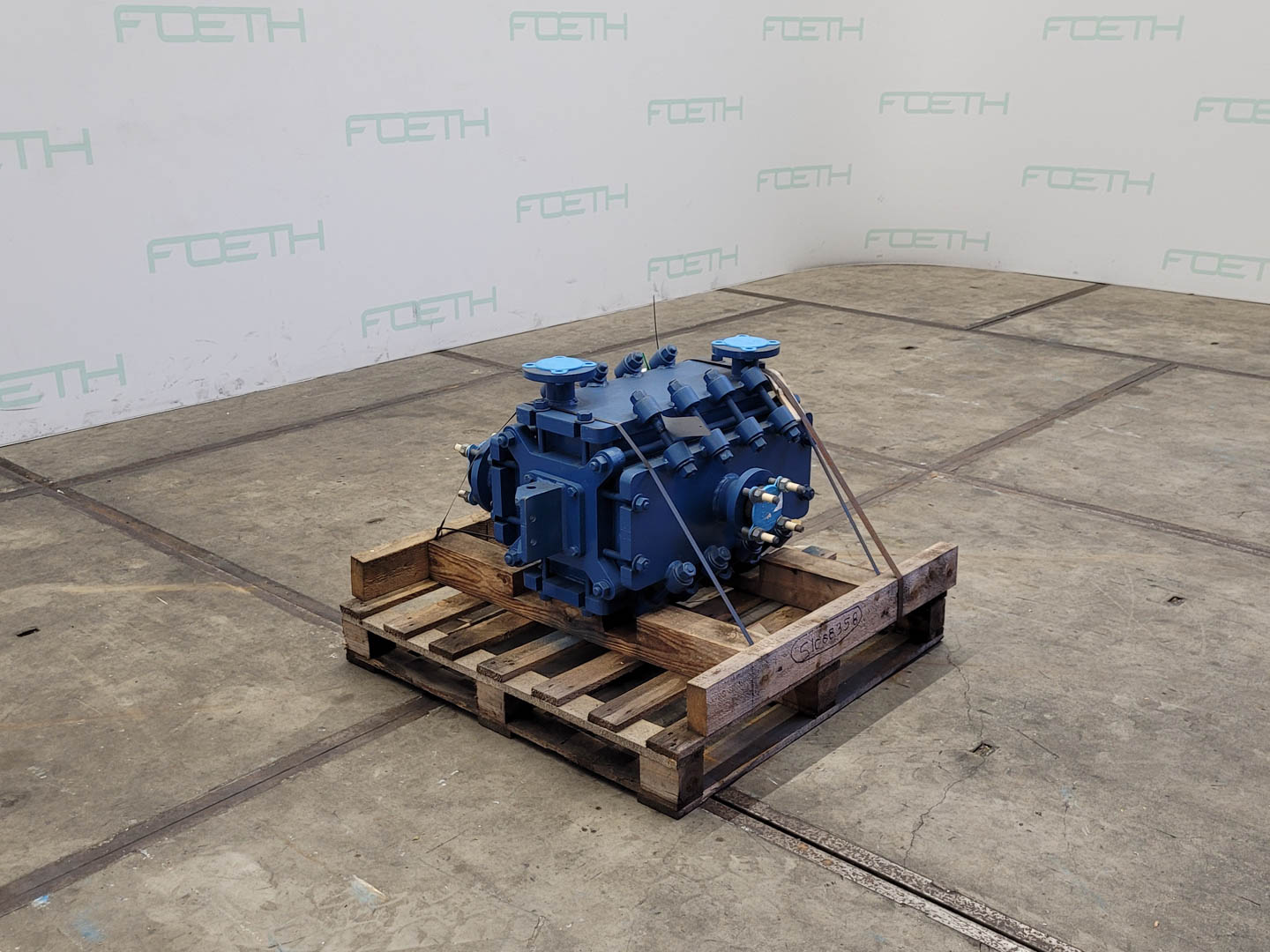 Maschine: JENKINS HEAT EXCHANGERS GEKBH-7MK1A 4,4m² graphite - Shell and tube heat Rohrbündelwärmetauscher