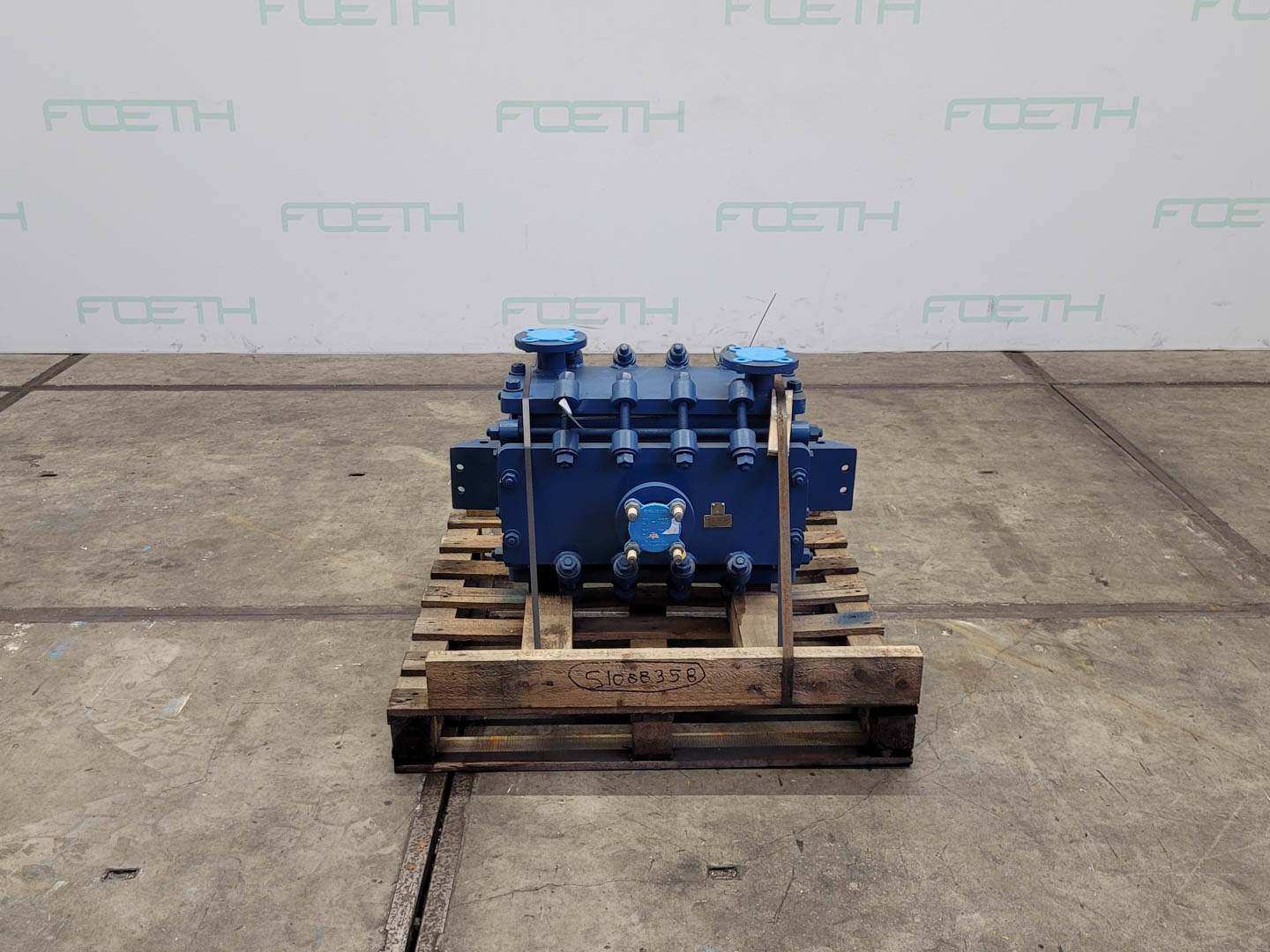 Maschine: JENKINS HEAT EXCHANGERS GEKBH-7MK1A 4,4m² graphite - Shell and tube heat Rohrbündelwärmetauscher