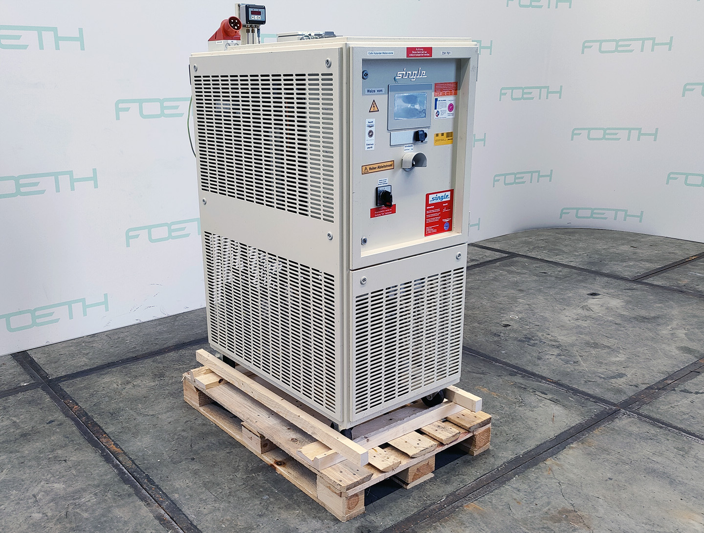 Maschine: SINGLE TEMPERIERTECHNIK Chill advanced C-6-W chiller - Temperature contr Temperiergeräte