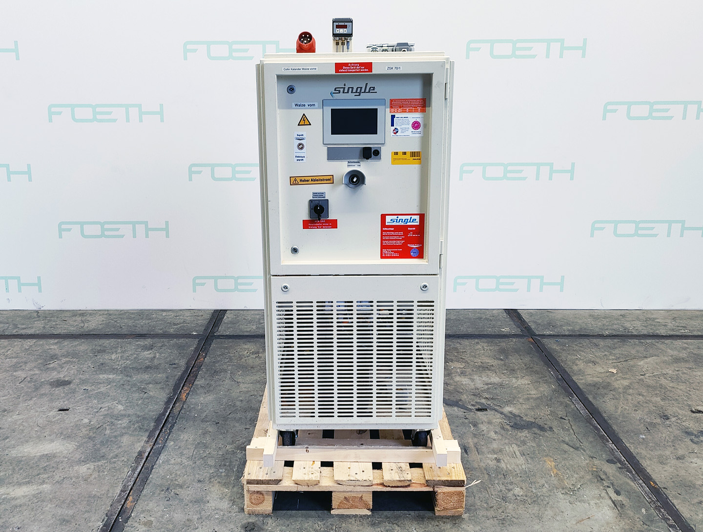 Maschine: SINGLE TEMPERIERTECHNIK Chill advanced C-6-W chiller - Temperature contr Temperiergeräte