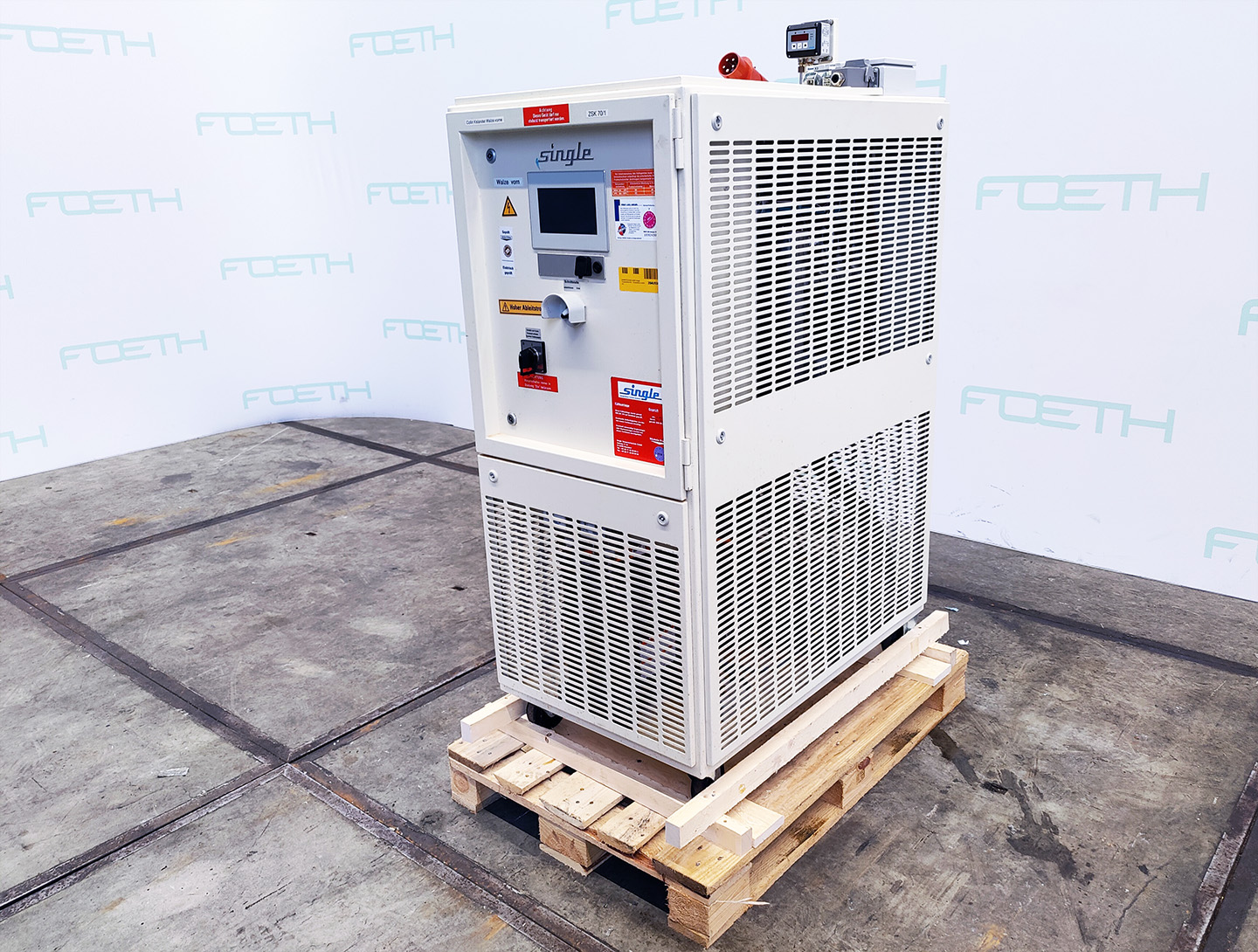 Maschine: SINGLE TEMPERIERTECHNIK Chill advanced C-6-W chiller - Temperature contr Temperiergeräte