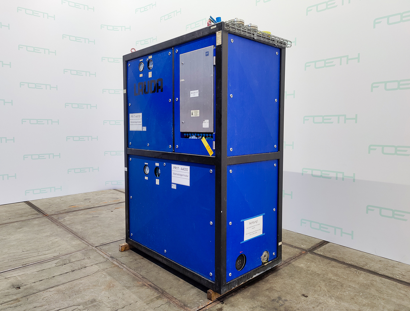 Maschine: LAUDA TR400 HKT/K-EX secondary circuit system - Temper Temperiergeräte