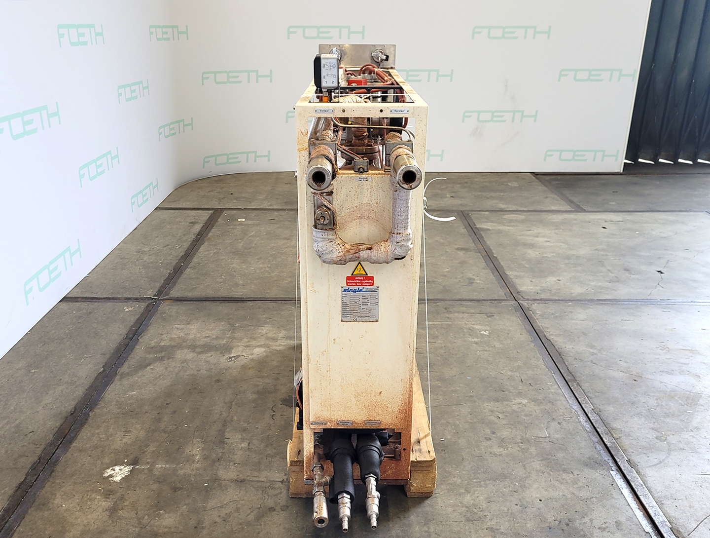 Maschine: SINGLE TEMPERIERTECHNIK STW 200/1-24-60-H2.1 - Temperature control unit Temperiergeräte