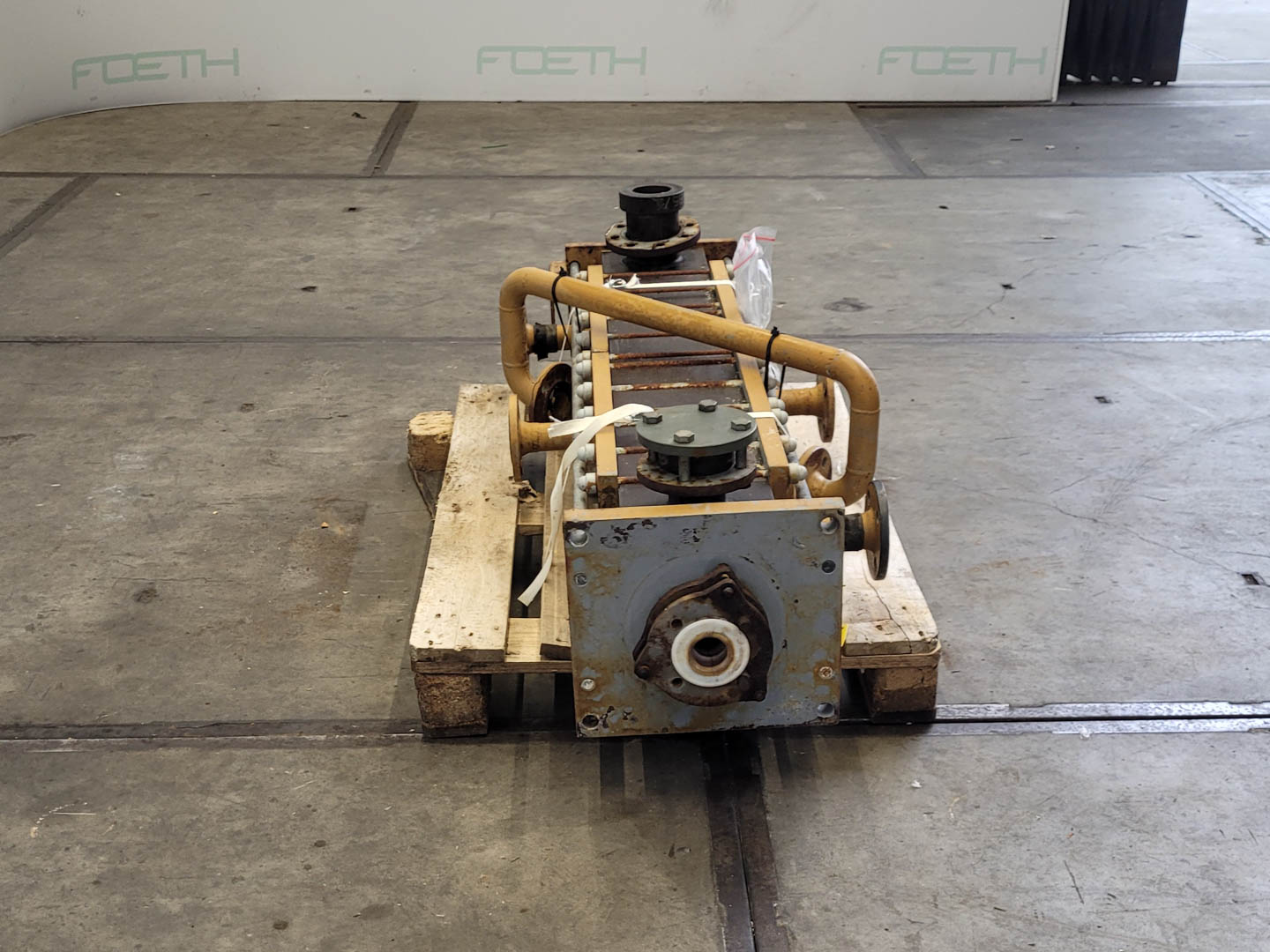 Maschine: VICARB DEUTSCHLAND Block Graphite 2m² - Shell and tube heat exchang Rohrbündelwärmetauscher