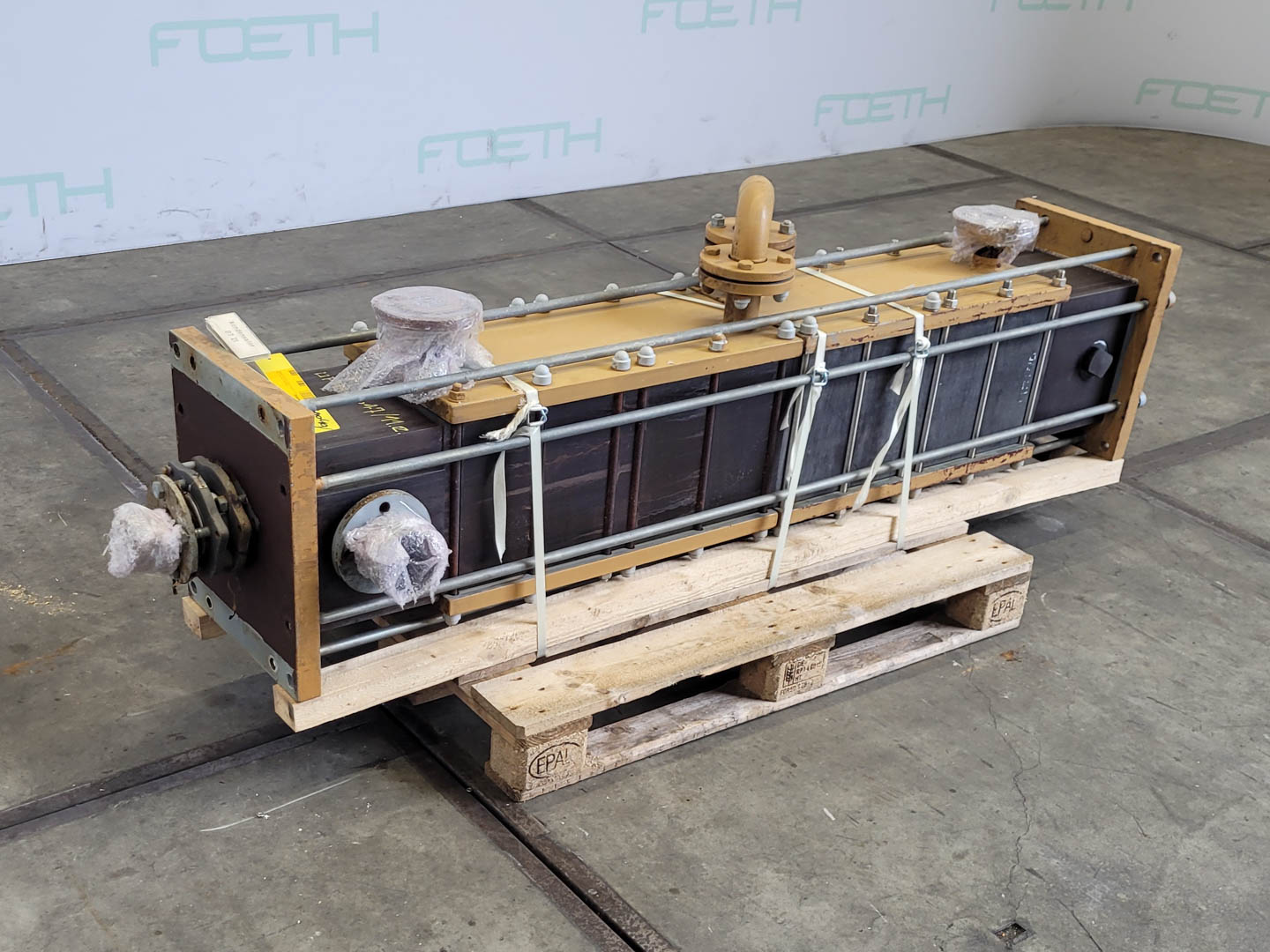 Maschine: VICARB DEUTSCHLAND Block Graphite 5,8m² - Shell and tube heat excha Rohrbündelwärmetauscher