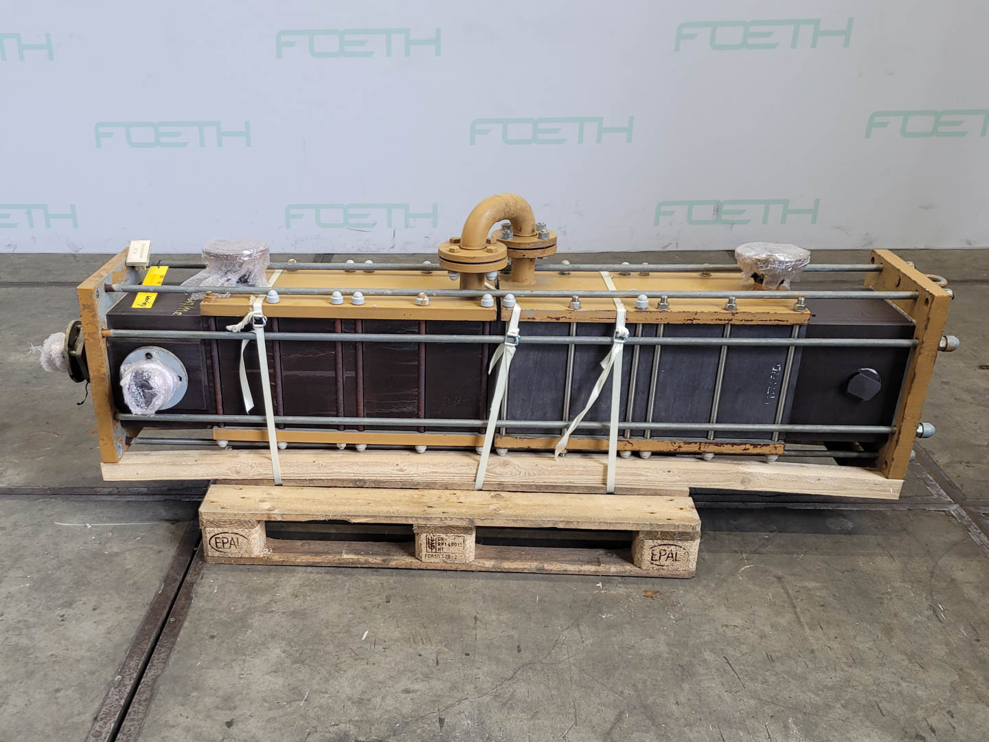 Maschine: VICARB DEUTSCHLAND Block Graphite 5,8m² - Shell and tube heat excha Rohrbündelwärmetauscher