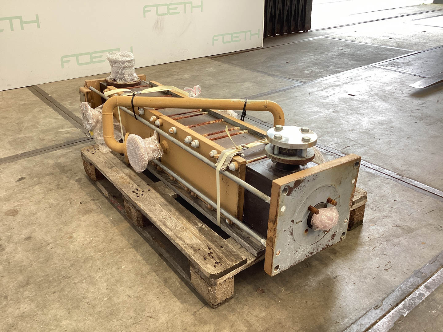 Maschine: VICARB DEUTSCHLAND Block Graphite 5.8 m² - Shell and tube heat exch Rohrbündelwärmetauscher