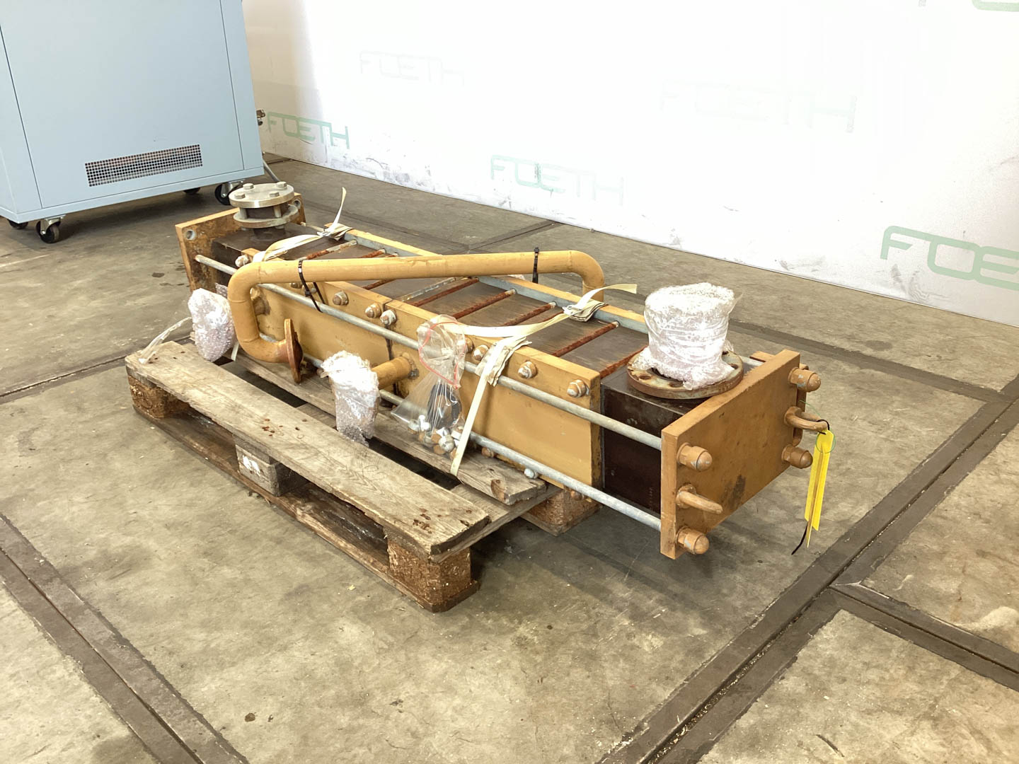 Maschine: VICARB DEUTSCHLAND Block Graphite 5.8 m² - Shell and tube heat exch Rohrbündelwärmetauscher