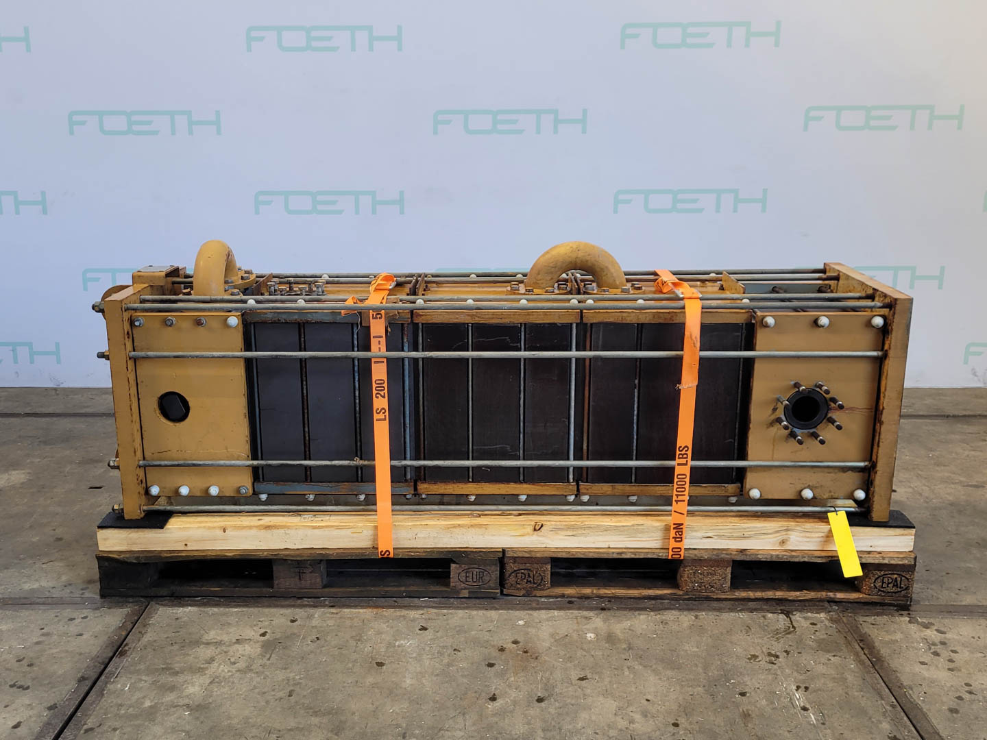 Maschine: VICARB DEUTSCHLAND Block, Graphite 16,2m² - Shell and tube heat exc Rohrbündelwärmetauscher