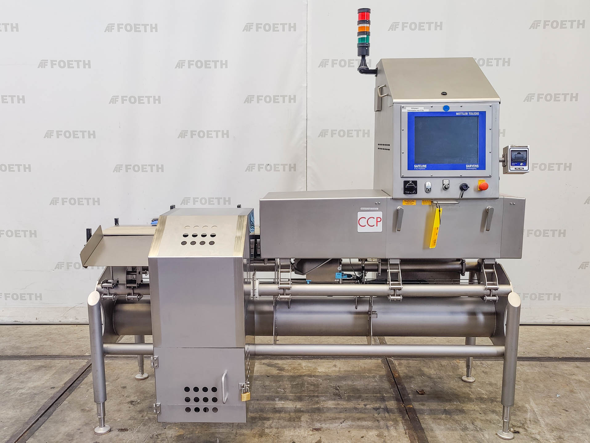 Maschine: METTLER TOLEDO XS 3 Advancheck H/X-Ray - Metal detector Metalldetektoren