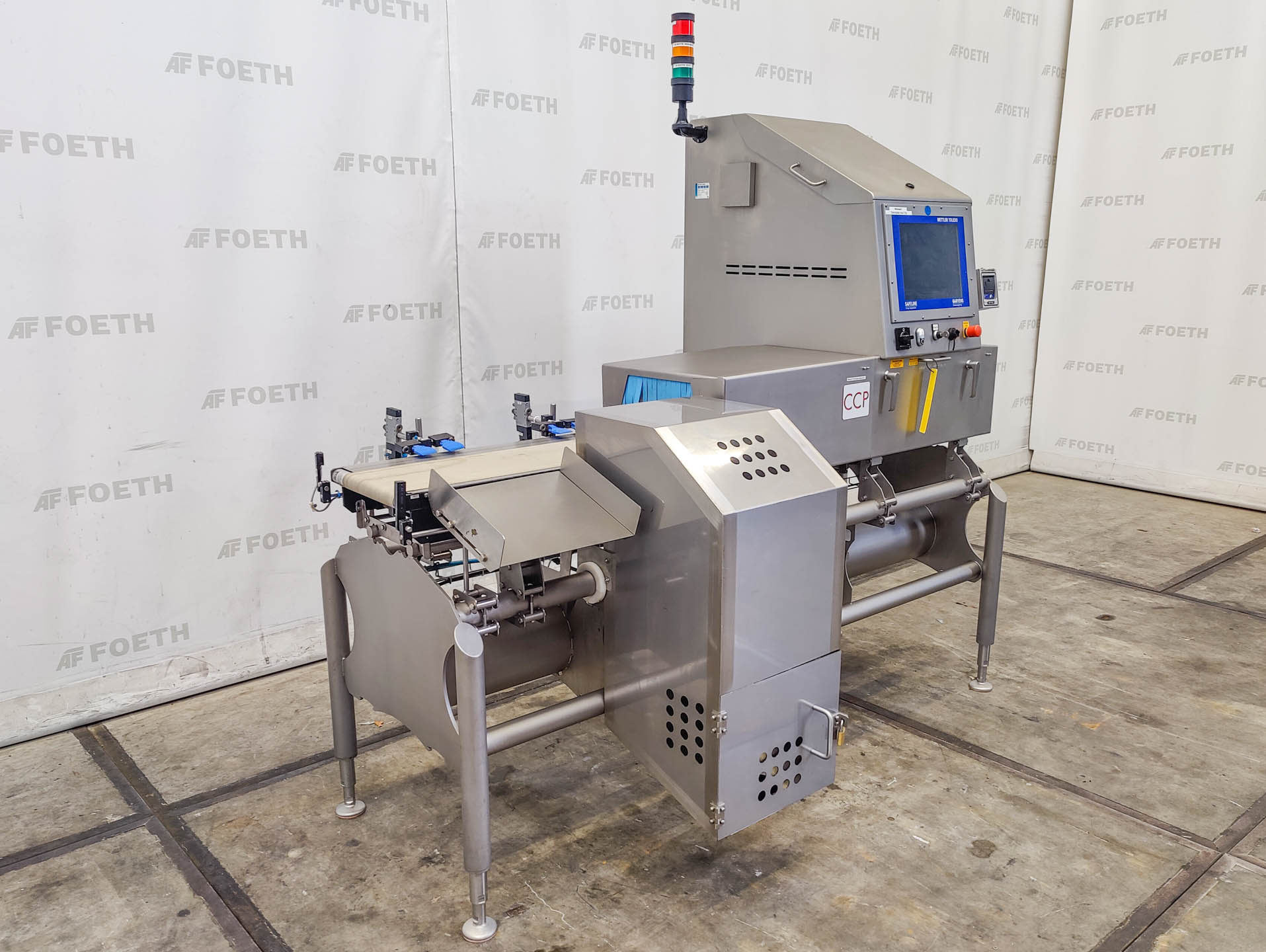 Maschine: METTLER TOLEDO XS 3 Advancheck H/X-Ray - Metal detector Metalldetektoren
