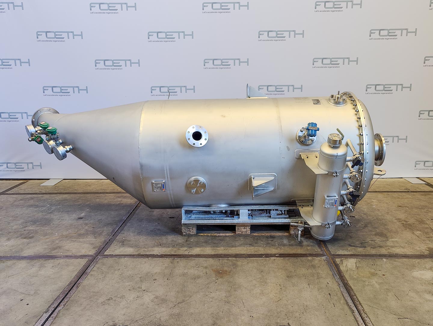 Maschine: AMMAG Vorlagebehälter 1100 - Bag filter Beutelfilter