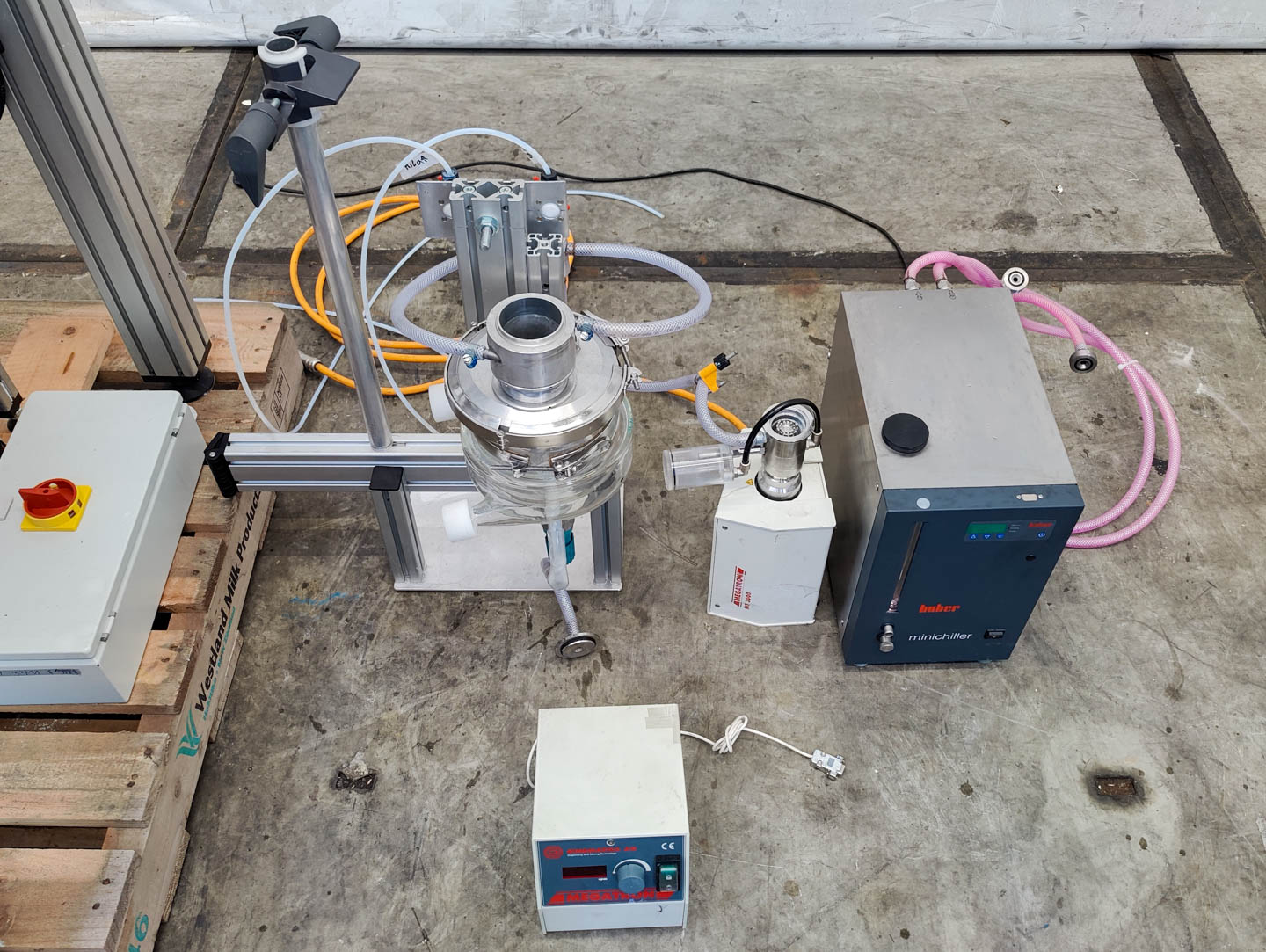 Maschine: COPERION K2-MV-T35 (with high shear mixer) - Metering screw Dosierschnecken