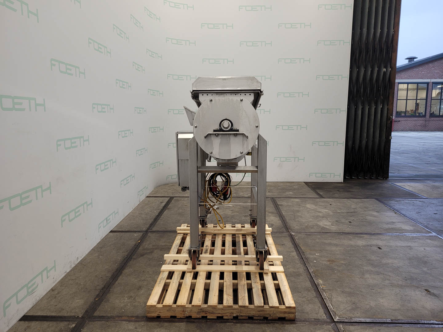 Maschine: DUTCH TECSOURCE dosing/mixer with spraynozzles - Horizontal screw Horizontale Förderschnecken