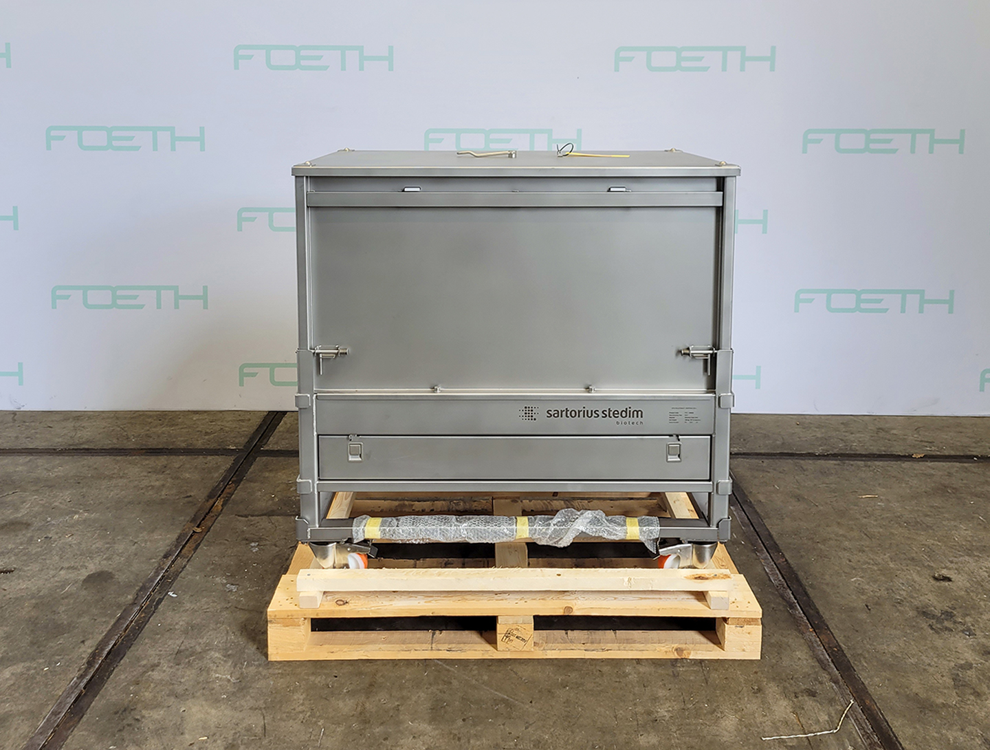 Maschine: SARTORIUS STEDIM SYSTEMS transport pallet tank 500 l - Silo Silos
