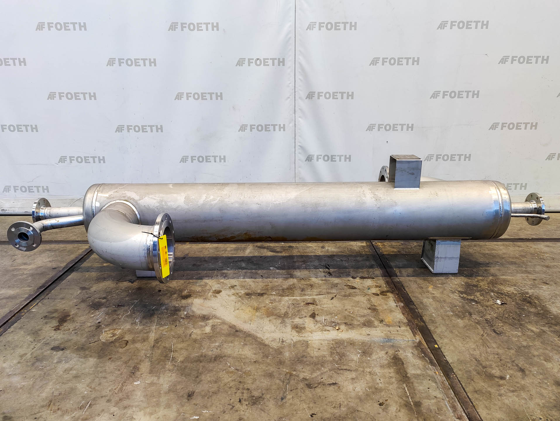 Maschine: BARRIQUAND DIJS 1x6/1x7x290x2250 - 7,8 m² - Plate heat exchan Plattenwärmetauscher