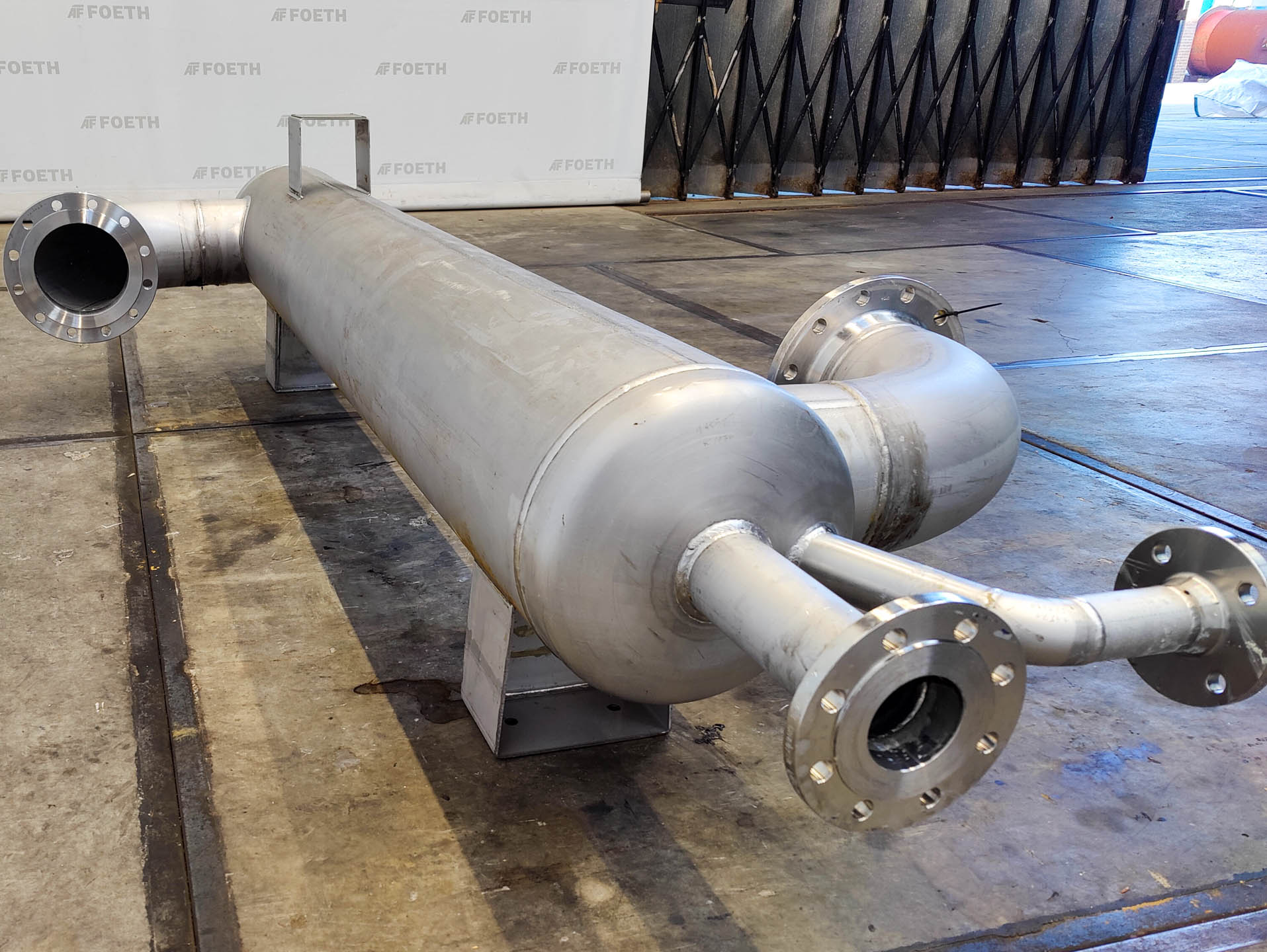 Maschine: BARRIQUAND DIJS 1x6/1x7x290x2250 - 7,8 m² - Plate heat exchan Plattenwärmetauscher