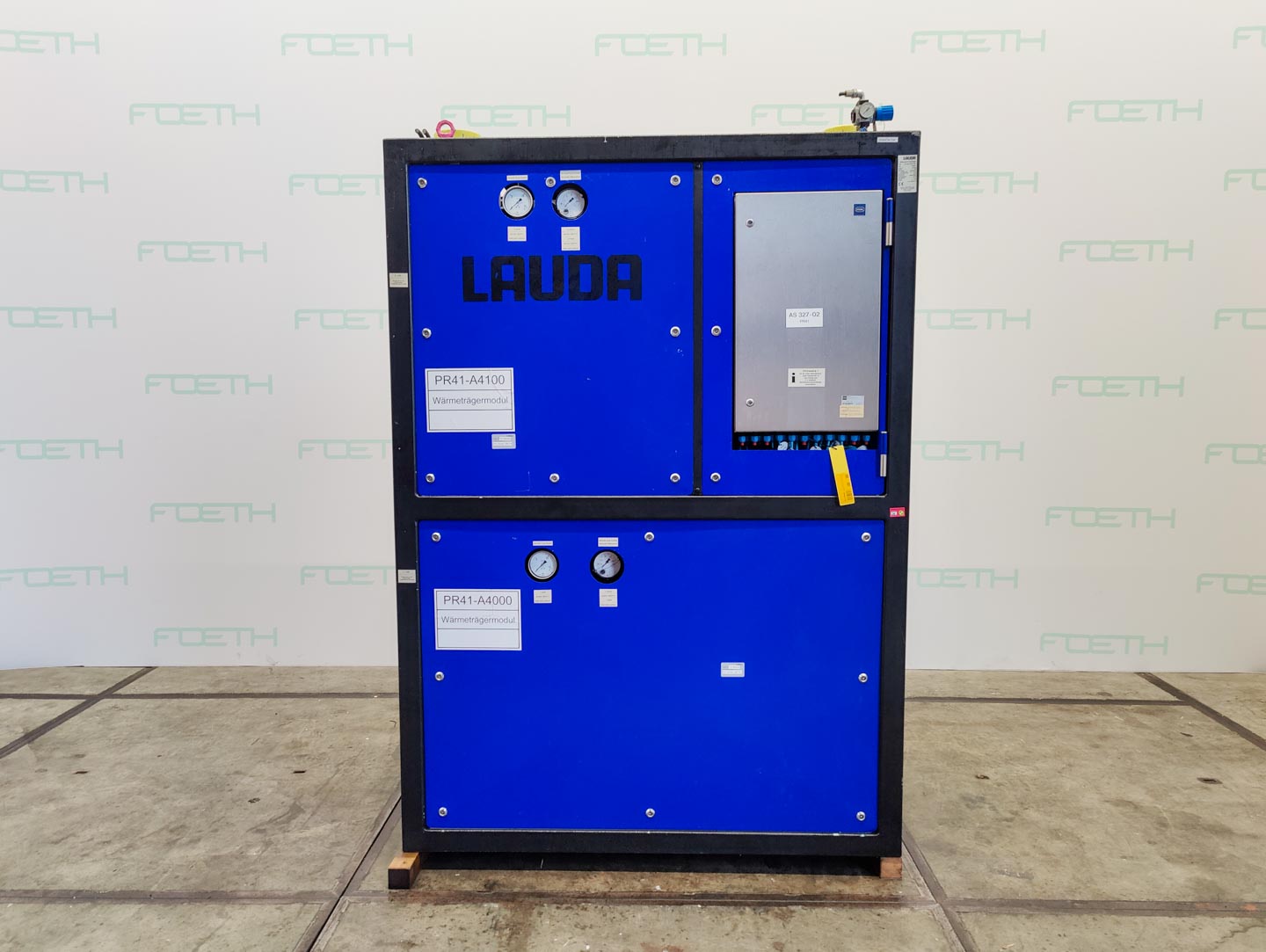 Maschine: LAUDA TR400 HK/KT-EX secondary circuit system - Temper Temperiergeräte