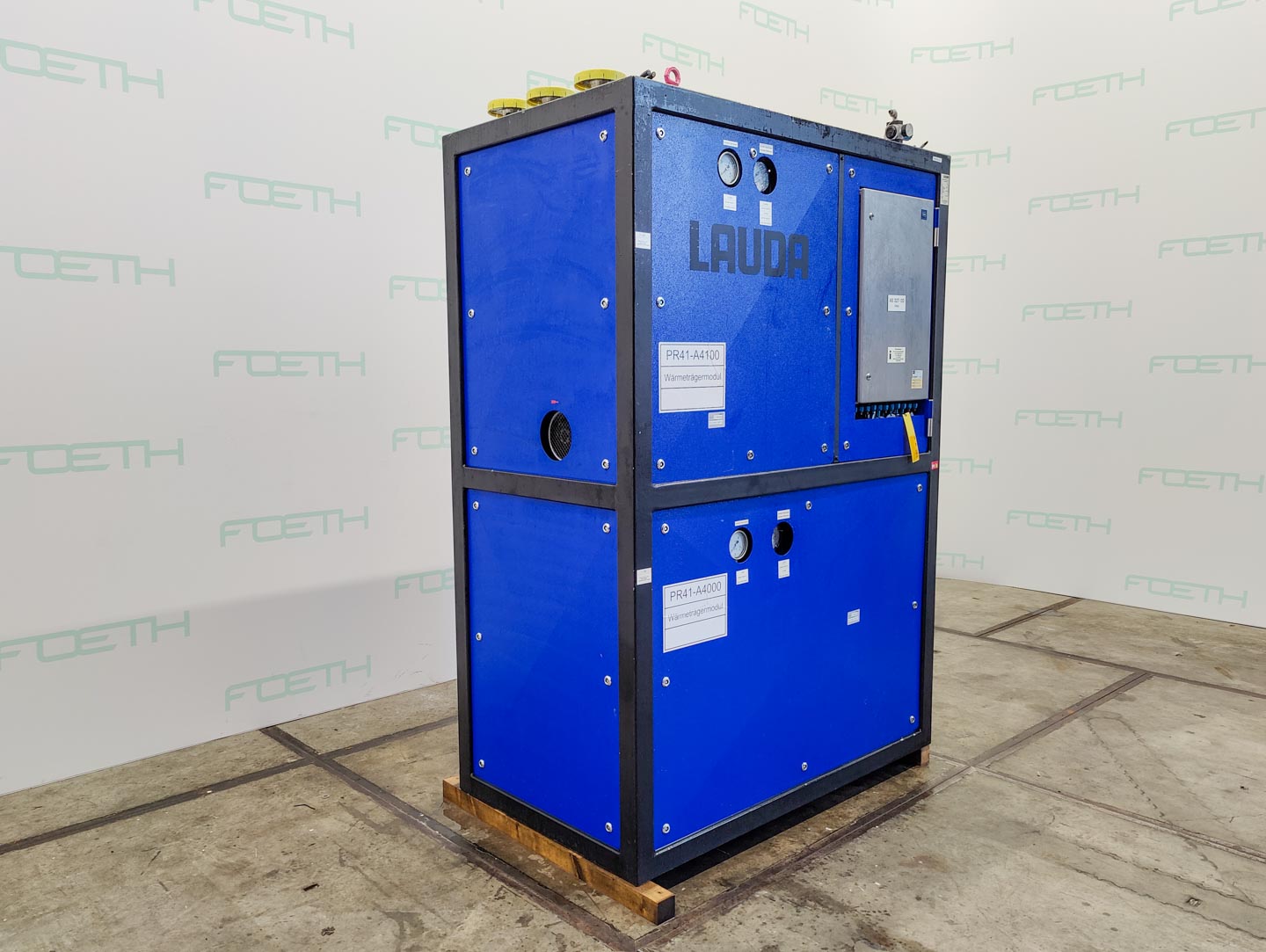 Maschine: LAUDA TR400 HK/KT-EX secondary circuit system - Temper Temperiergeräte