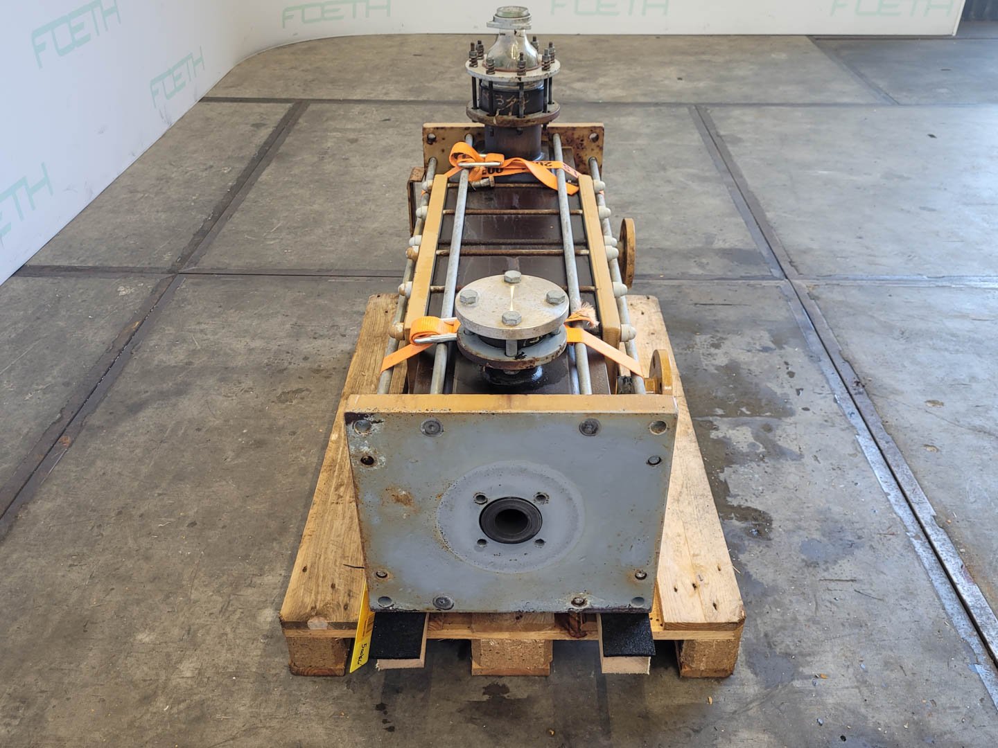 Maschine: VICARB DEUTSCHLAND Block, Graphite 3,7m² - Shell and tube heat exch Rohrbündelwärmetauscher