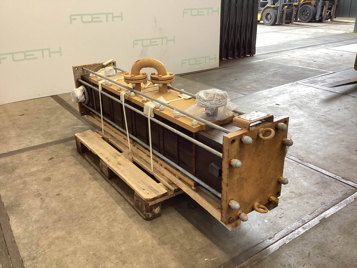 Maschine: VICARB DEUTSCHLAND Block, Graphite5,8 m² - Shell and tube heat exch Rohrbündelwärmetauscher