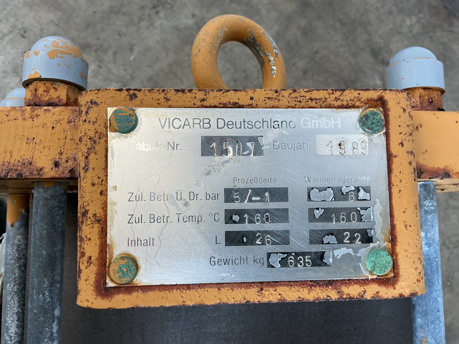 Machine: VICARB DEUTSCHLAND Graphite 5,8 m² (