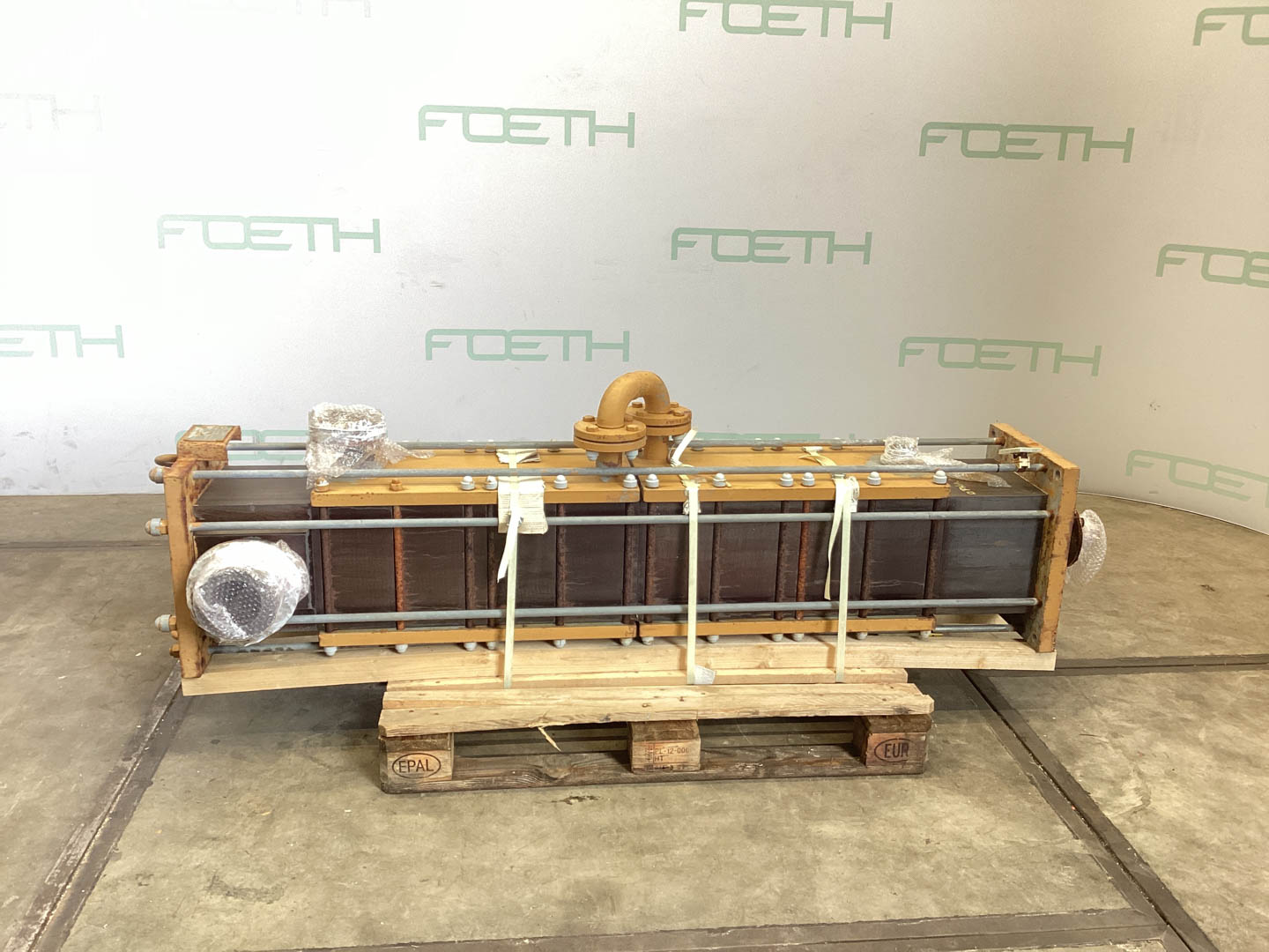 Maschine: VICARB DEUTSCHLAND Block, Graphite5,8 m² - Shell and tube heat exch Rohrbündelwärmetauscher