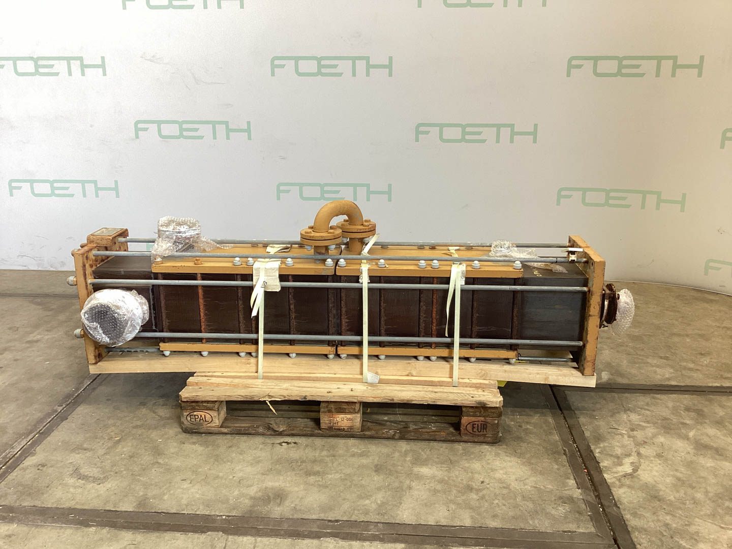 Maschine: VICARB DEUTSCHLAND Block, Graphite5,8 m² - Shell and tube heat exch Rohrbündelwärmetauscher