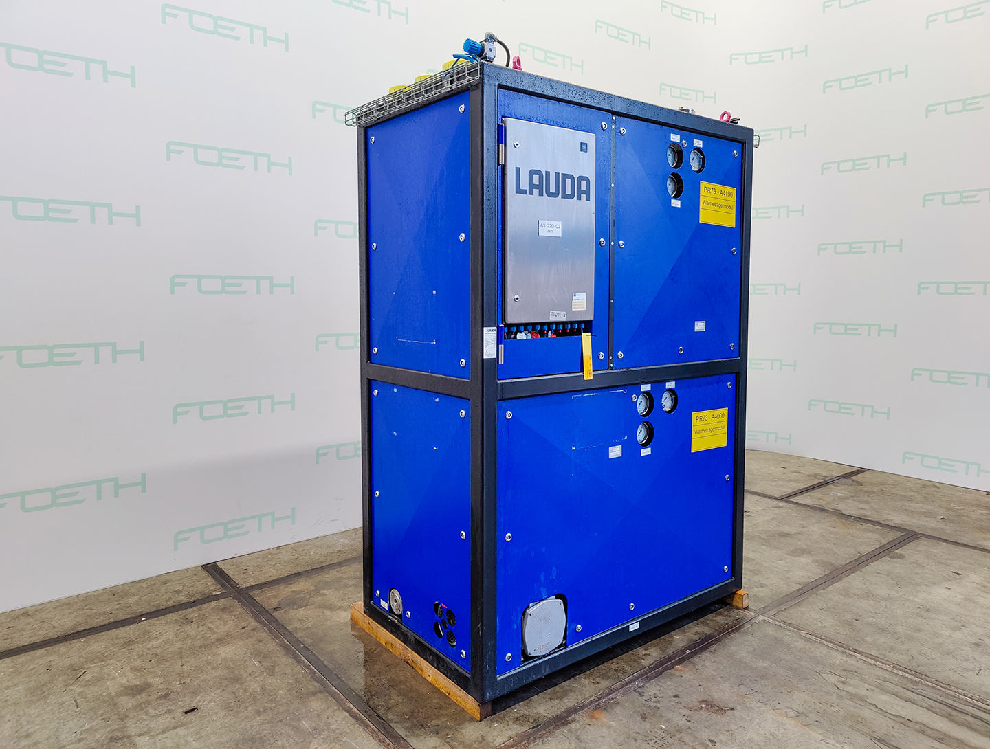 Maschine: LAUDA TR400 HKT/K-EX secondary circuit system - Temper Temperiergeräte