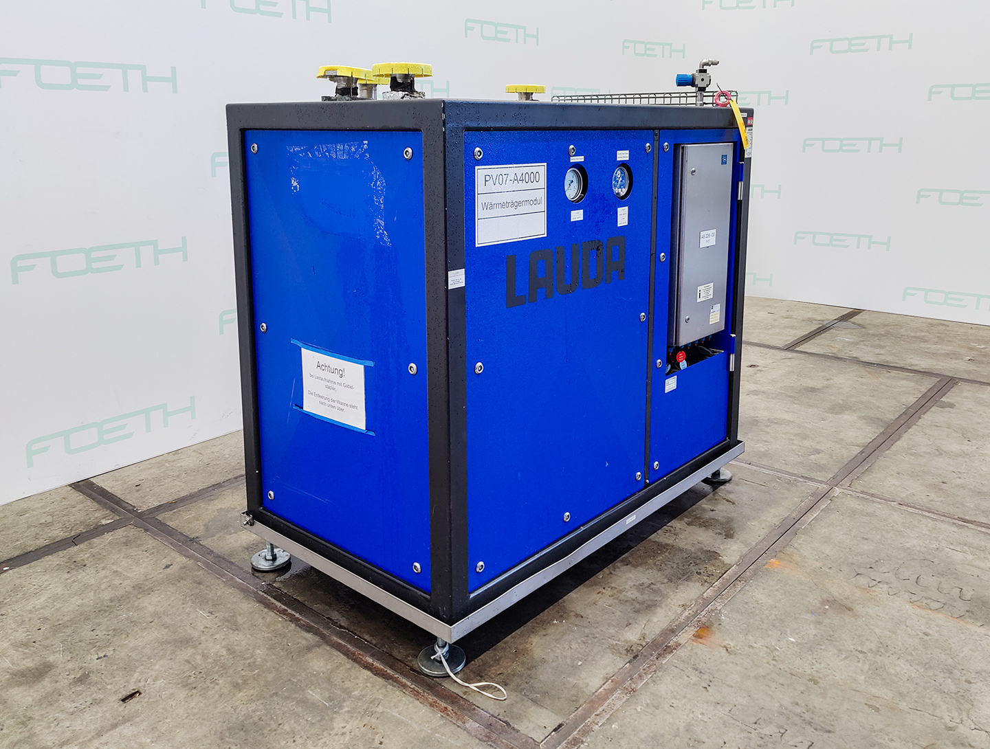 Maschine: LAUDA TR400 K-EX secondary circuit system - Temperatur Temperiergeräte