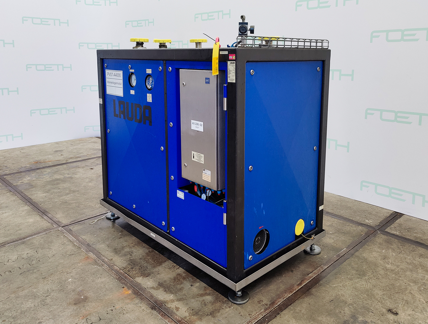 Maschine: LAUDA TR400 K-EX secondary circuit system - Temperatur Temperiergeräte