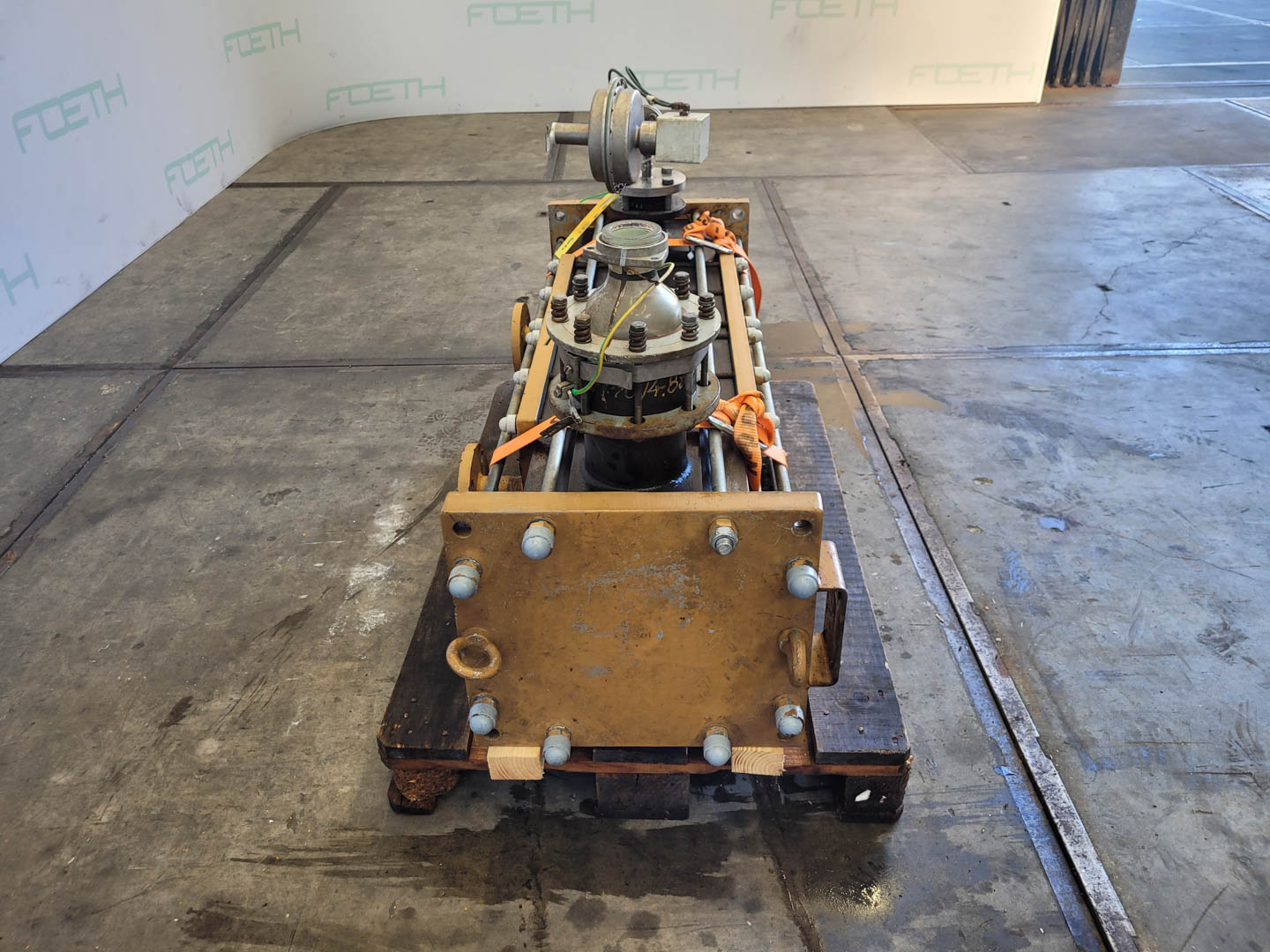 Maschine: VICARB DEUTSCHLAND Block Graphite 2,9m² - Shell and tube heat excha Rohrbündelwärmetauscher