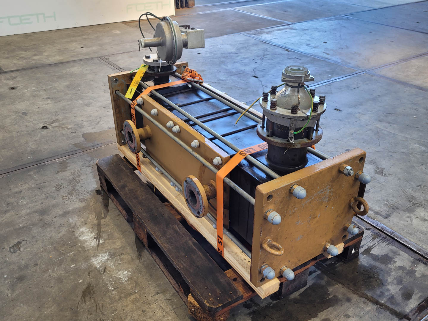 Maschine: VICARB DEUTSCHLAND Block Graphite 2,9m² - Shell and tube heat excha Rohrbündelwärmetauscher