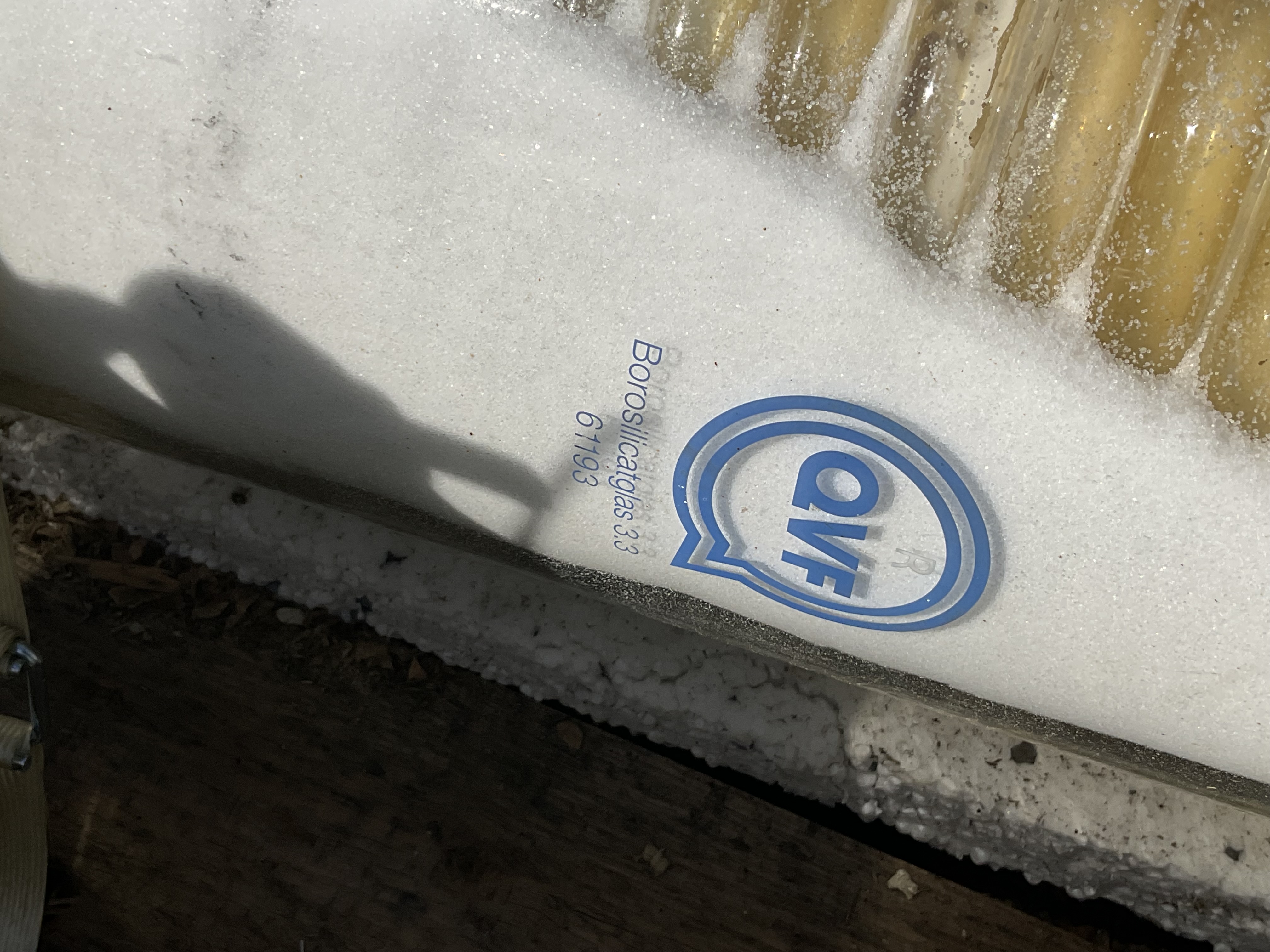 Maschine: QVF GLASSTECHNIK Glass spiral 1,5m² - Shell and tube heat exchanger Rohrbündelwärmetauscher