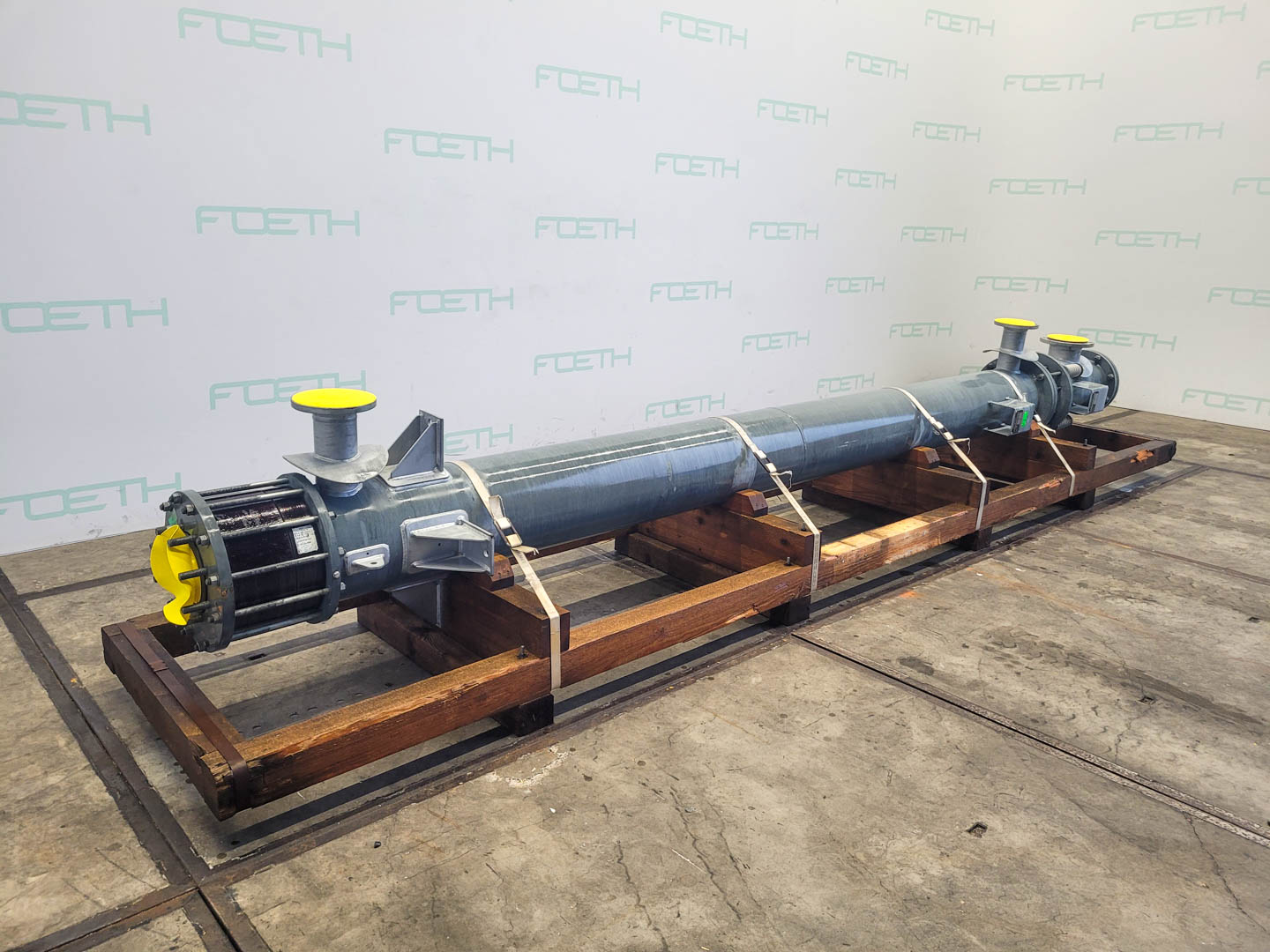 Maschine: SGL CARBON RS 77-1-37.40.1 12.5m² unused - Shell and tube h Rohrbündelwärmetauscher