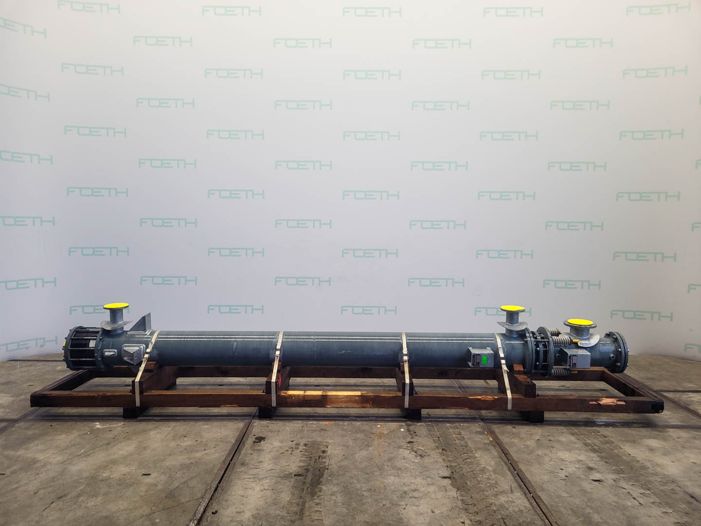 Maschine: SGL CARBON RS 77-1-37.40.1 12.5m² unused - Shell and tube h Rohrbündelwärmetauscher