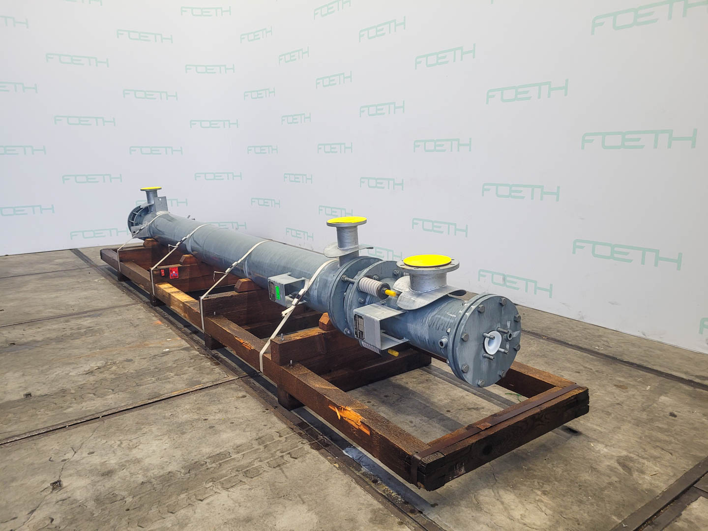 Maschine: SGL CARBON RS 77-1-37.40.1 12.5m² unused - Shell and tube h Rohrbündelwärmetauscher