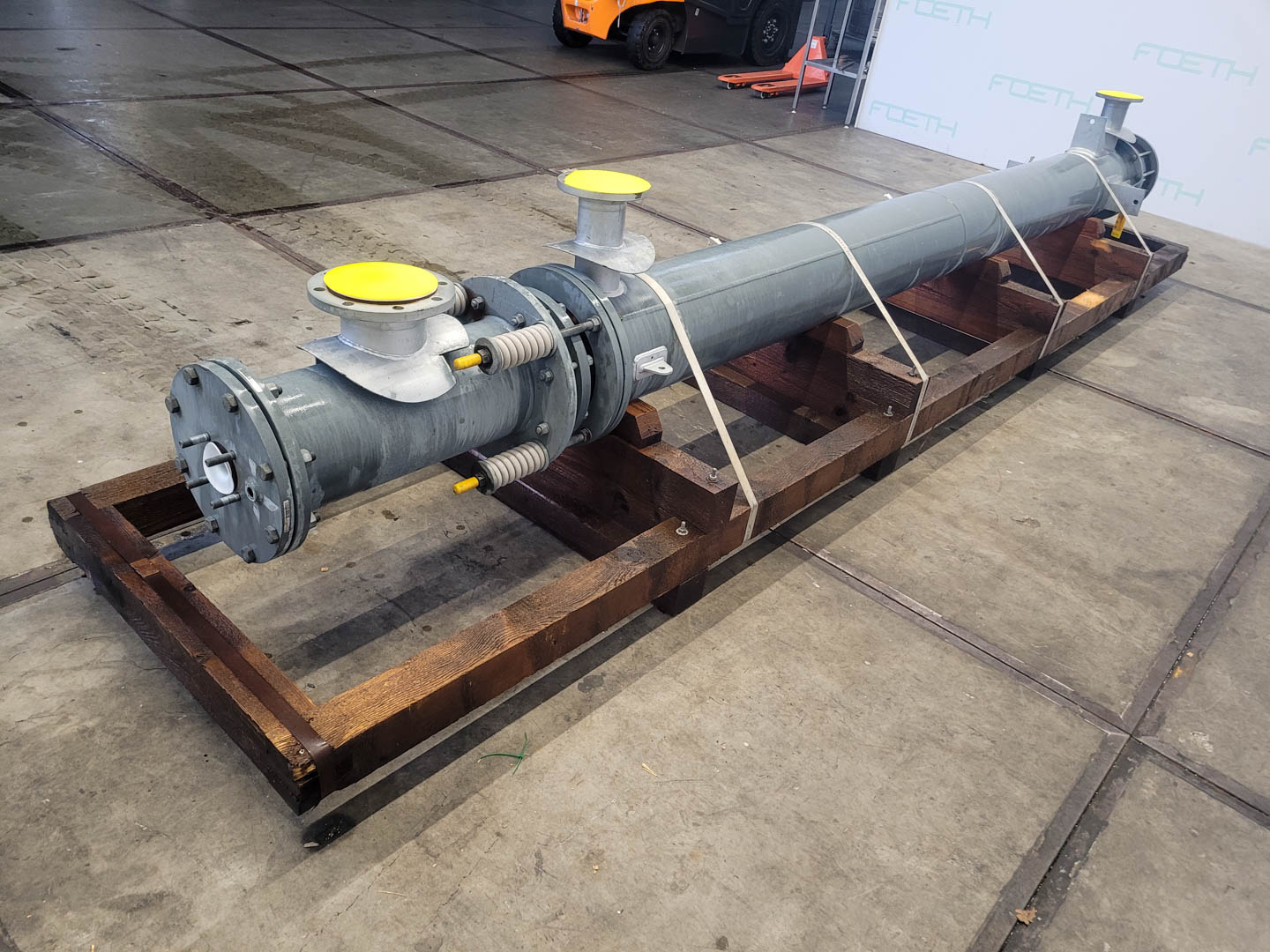 Maschine: SGL CARBON RS 77-1-37.40.1 12.5m² unused - Shell and tube h Rohrbündelwärmetauscher