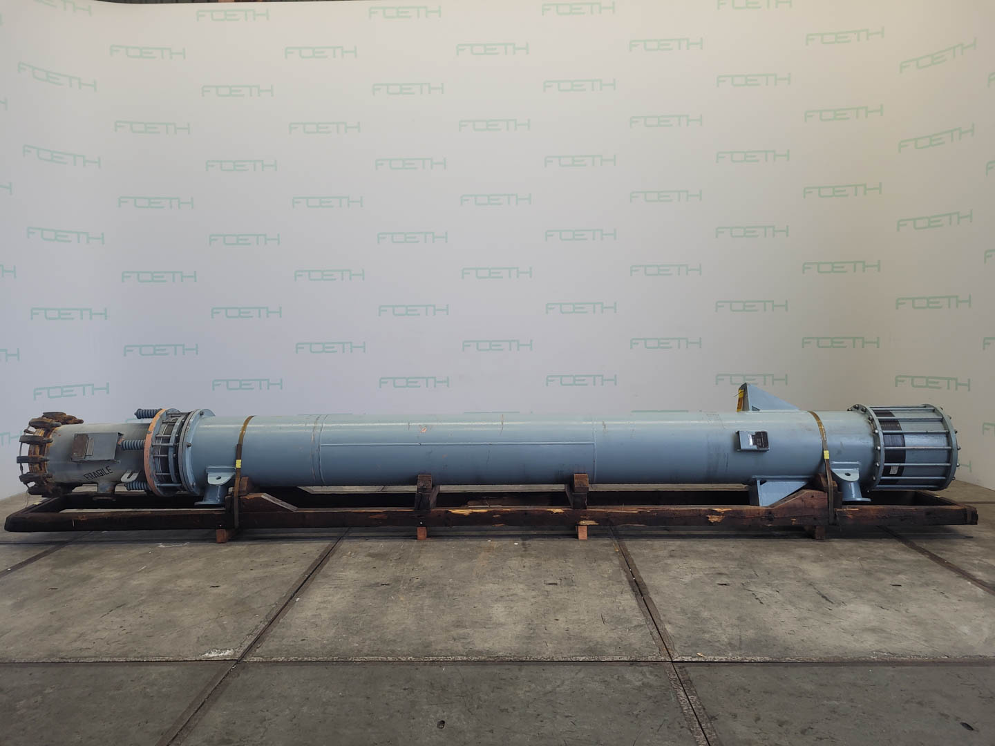 Maschine: SIGRI RS77-1-10950 53,7m² unused - Shell and tube heat Rohrbündelwärmetauscher