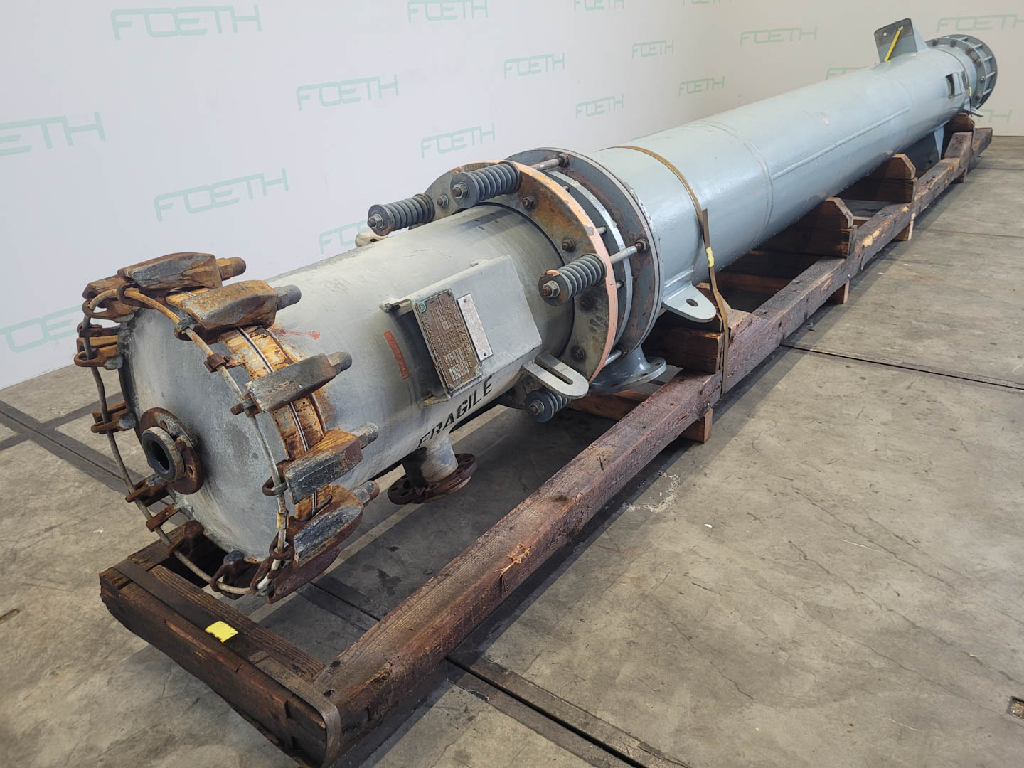 Maschine: SIGRI RS77-1-10950 53,7m² unused - Shell and tube heat Rohrbündelwärmetauscher