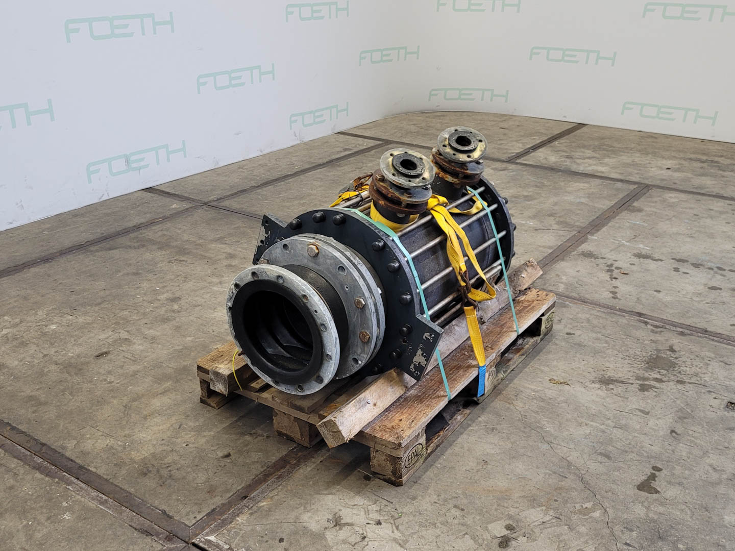 Maschine: GAB NEUMANN G3-400/250/80-4/10-D - Shell and tube heat exchang Rohrbündelwärmetauscher