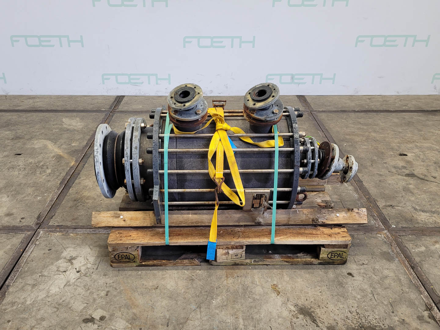 Maschine: GAB NEUMANN G3-400/250/80-4/10-D - Shell and tube heat exchang Rohrbündelwärmetauscher